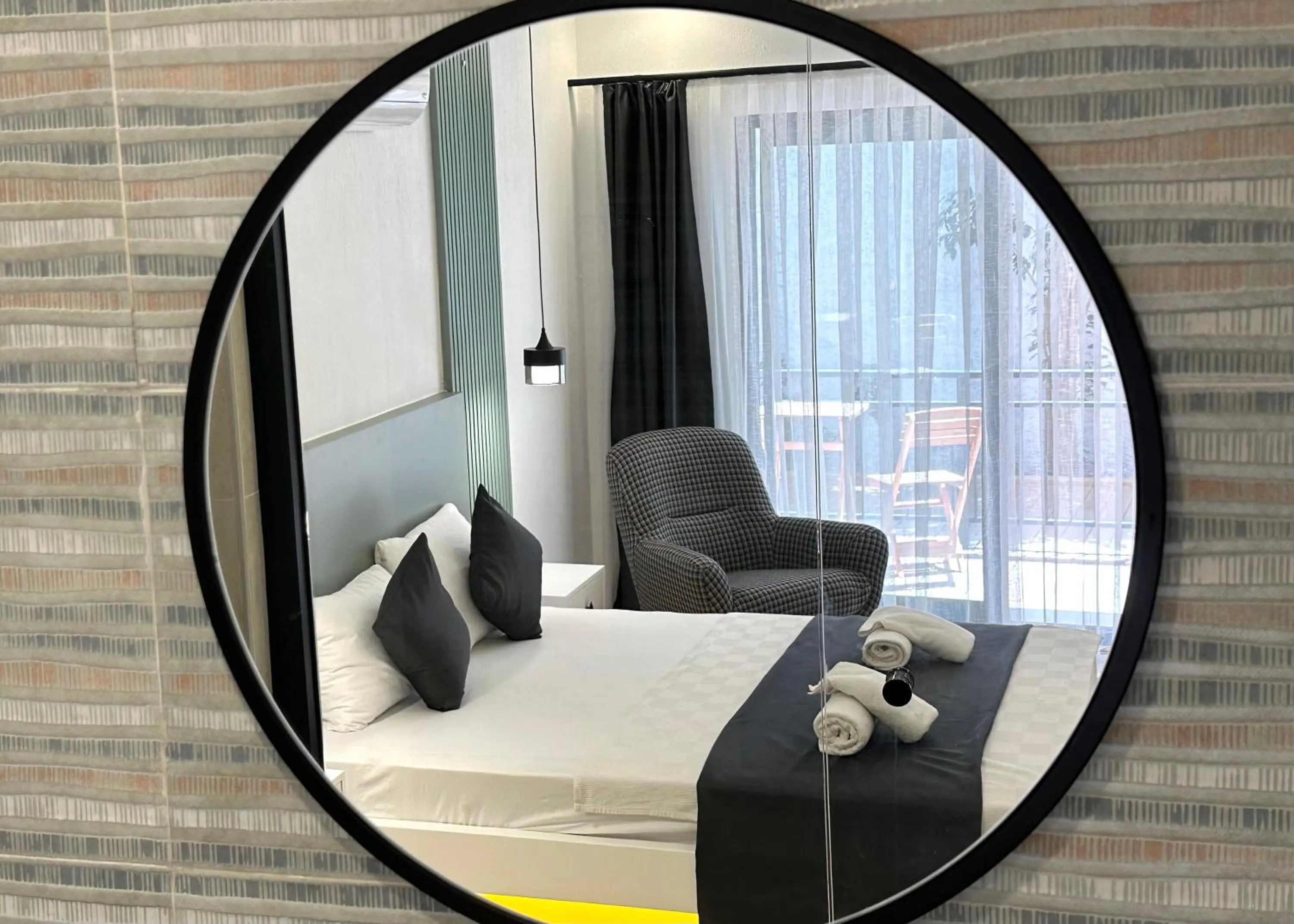 Bed in Bossa Nova Apart Hotel