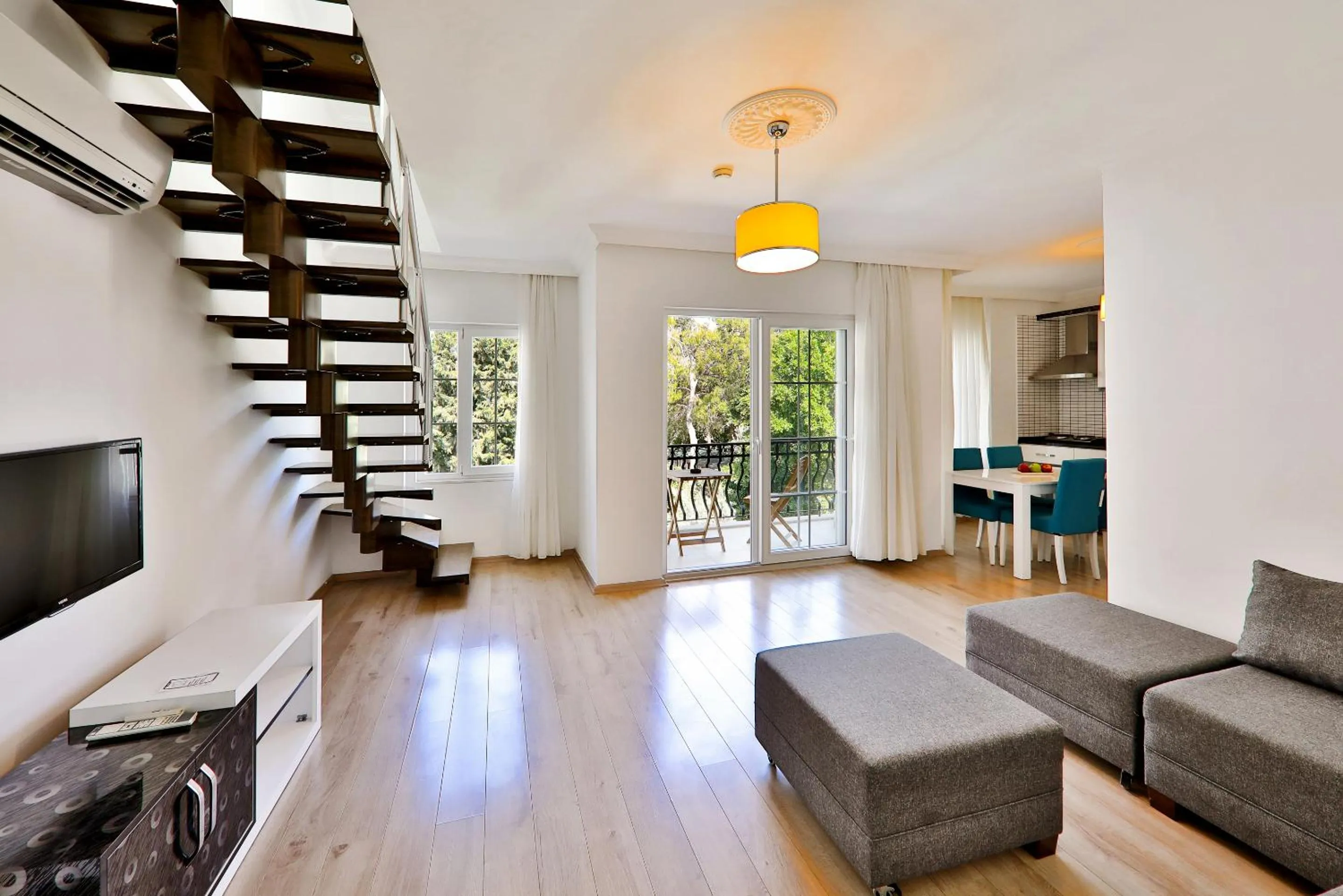 Seating area in Bossa Nova Apart Hotel