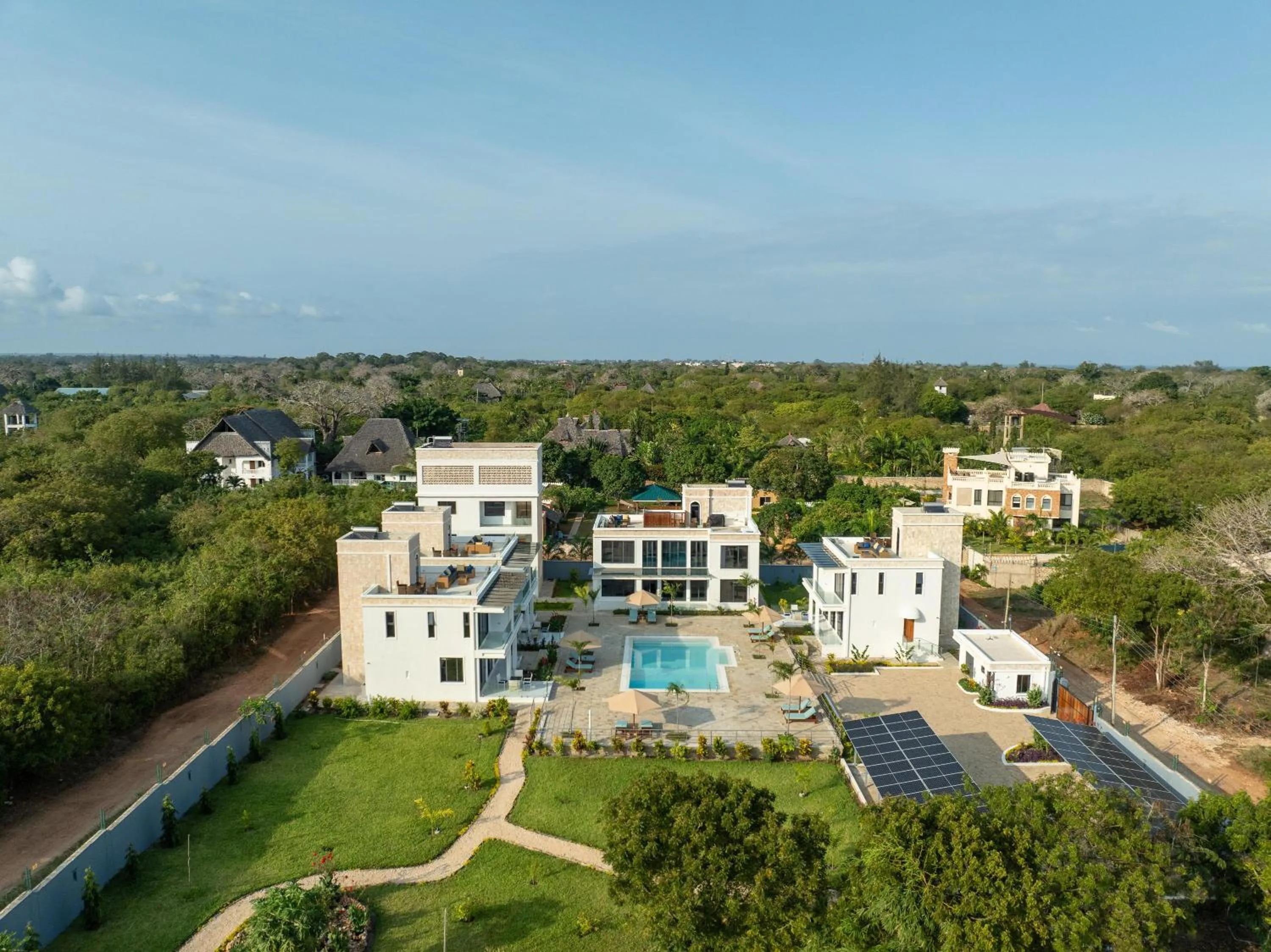 Property building in Amkia Villas Diani