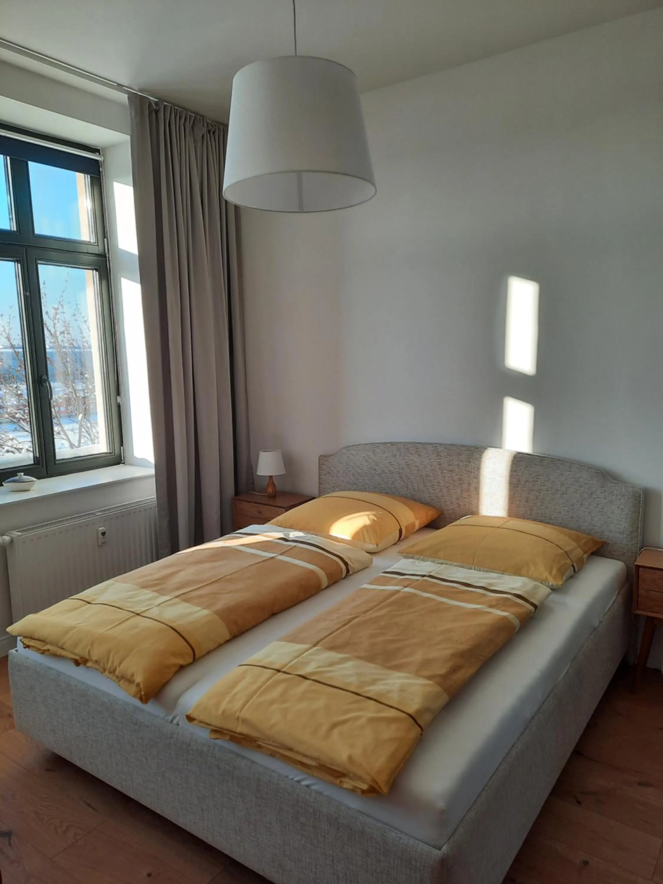 Photo of the whole room, Bed in City Apartments Magdeburg