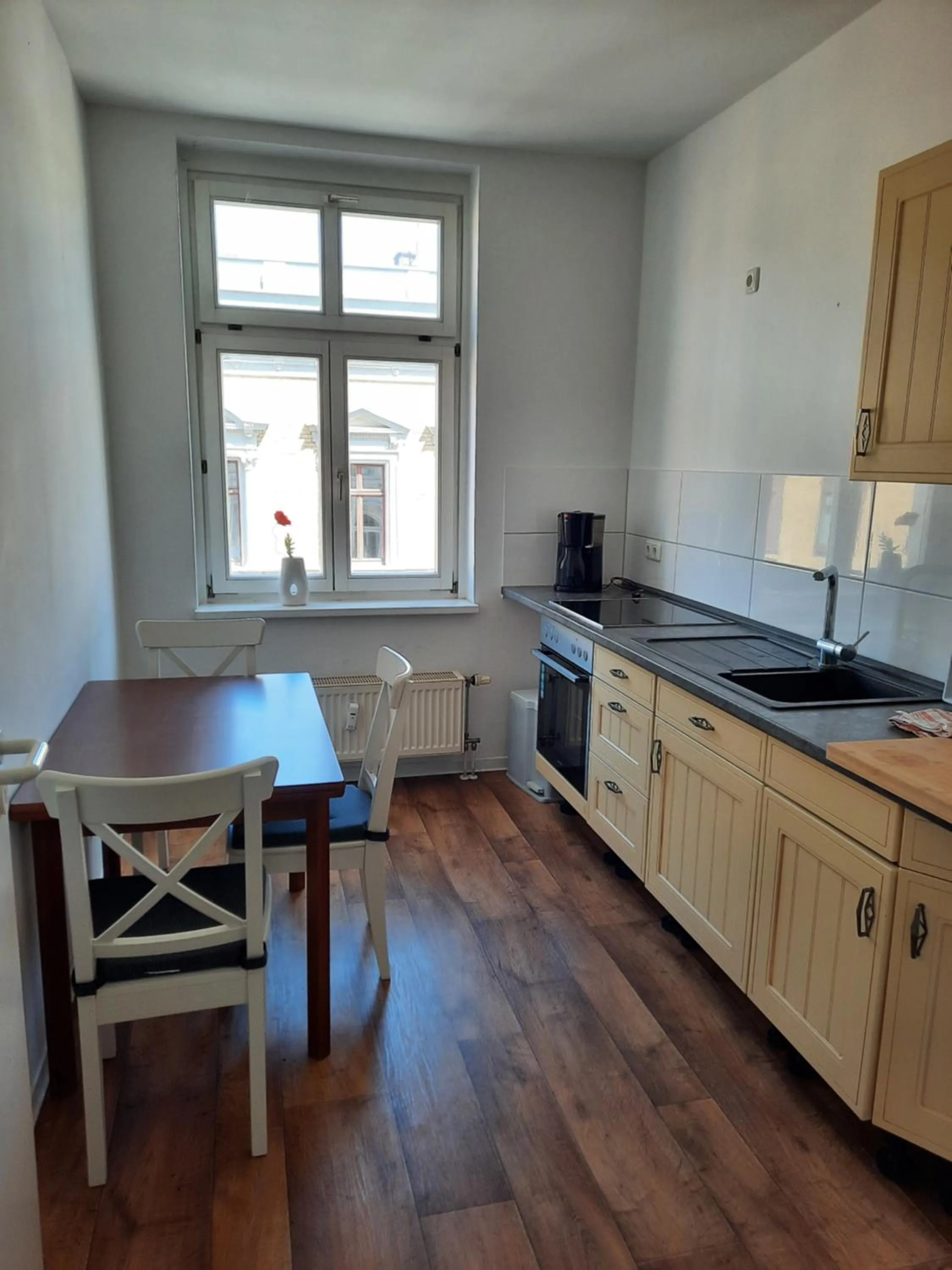 Kitchen or kitchenette in City Apartments Magdeburg