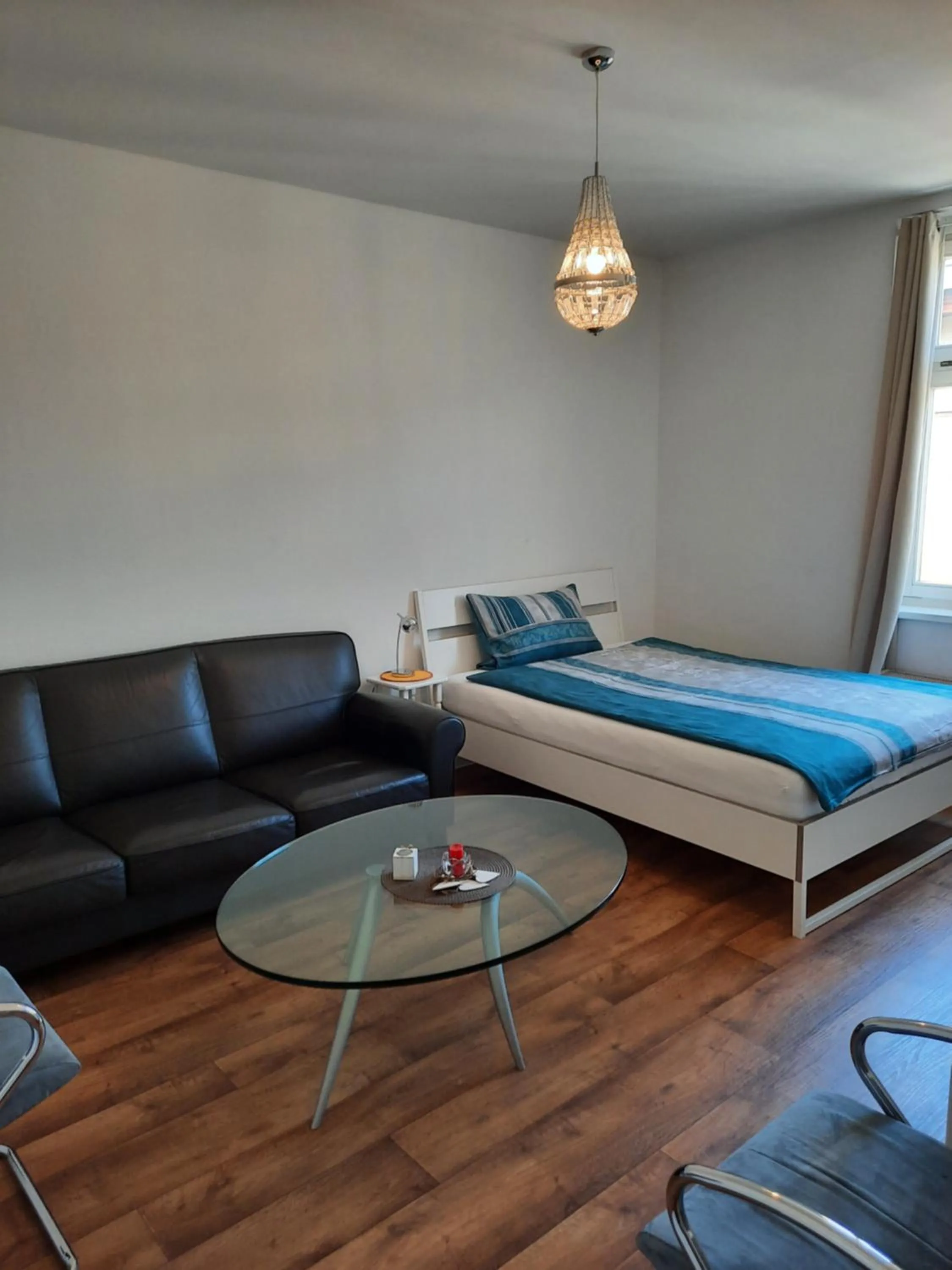 Photo of the whole room, Bed in City Apartments Magdeburg