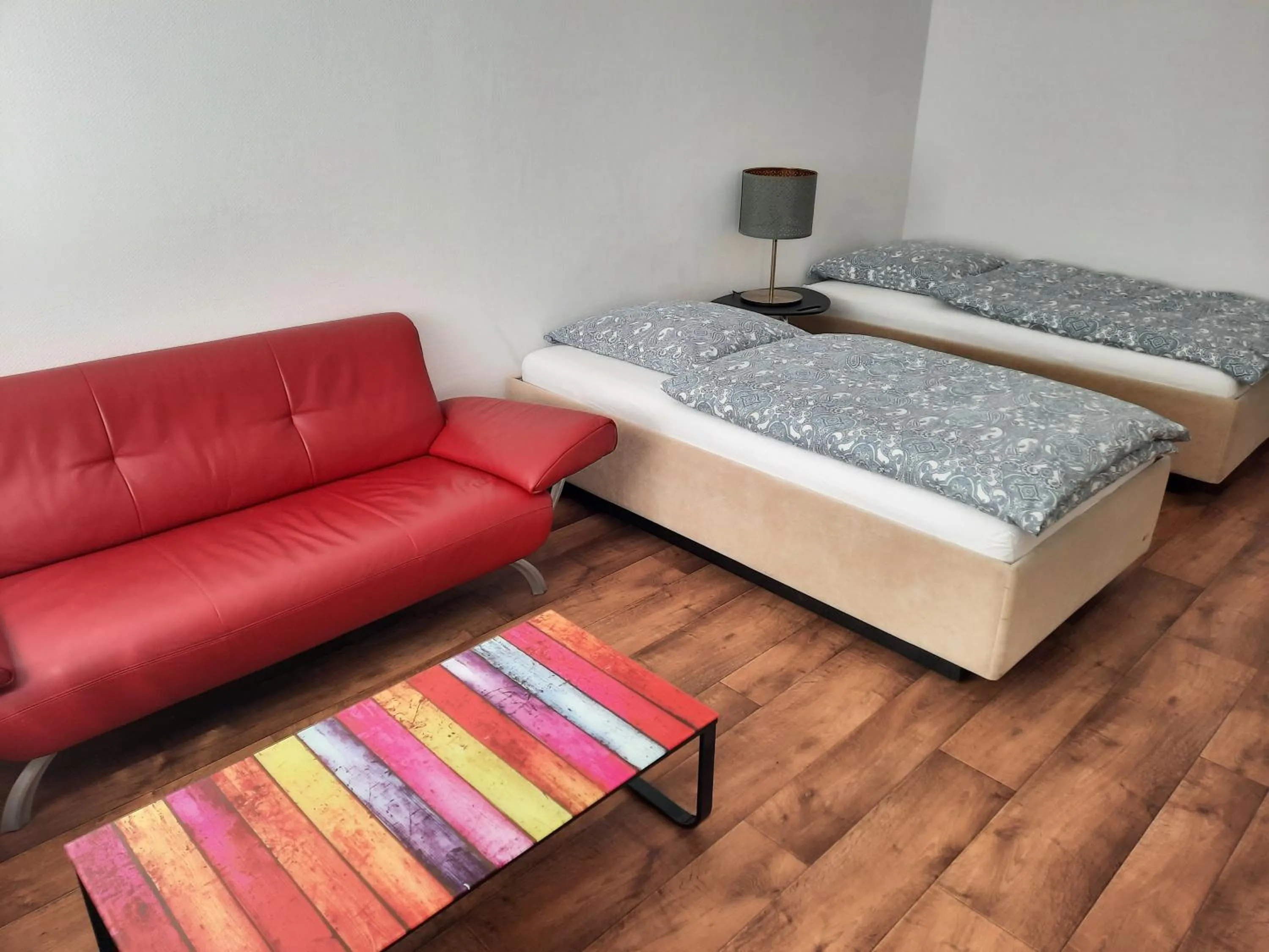Photo of the whole room, Bed in City Apartments Magdeburg