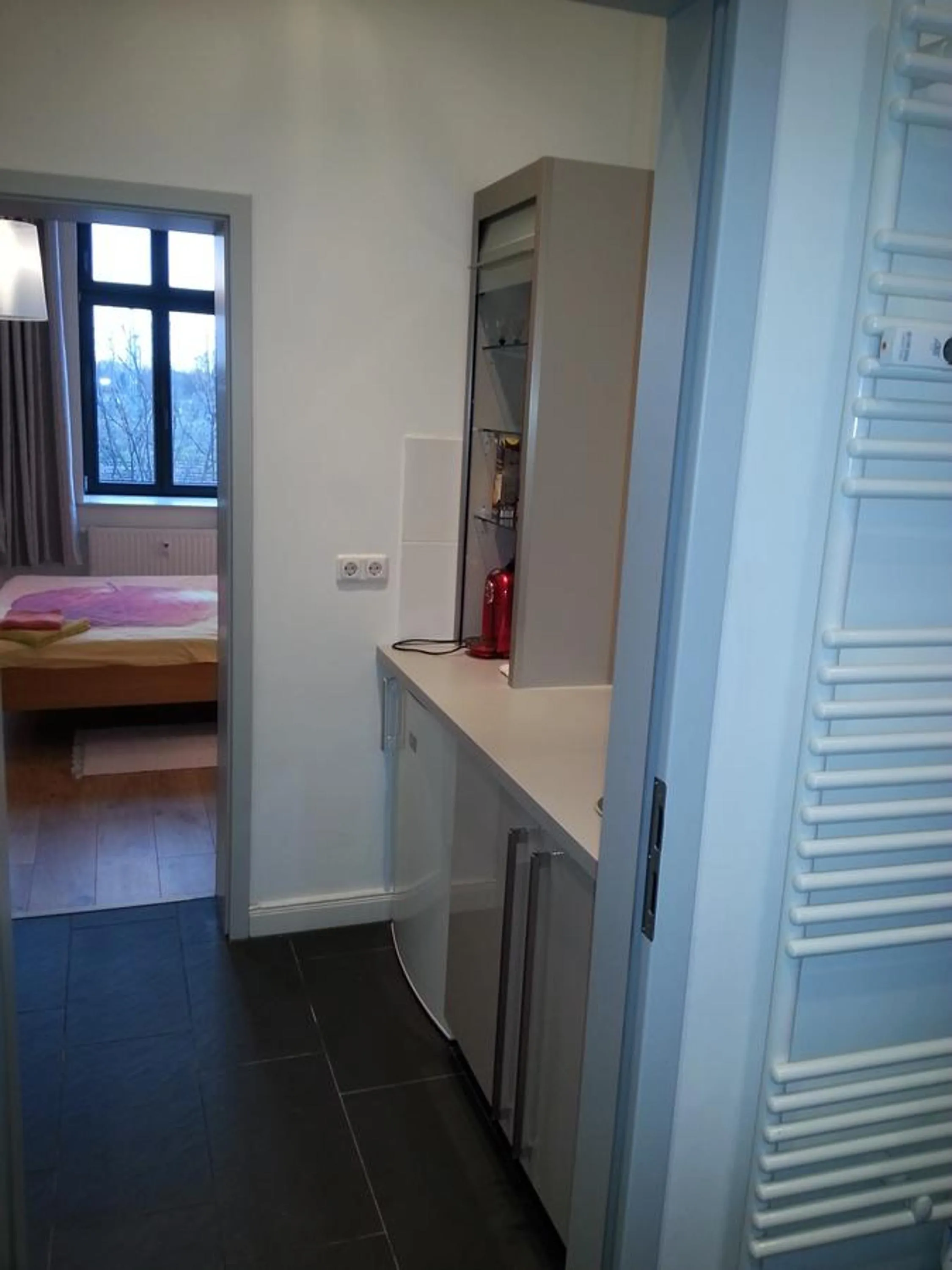 Photo of the whole room, Bed in City Apartments Magdeburg
