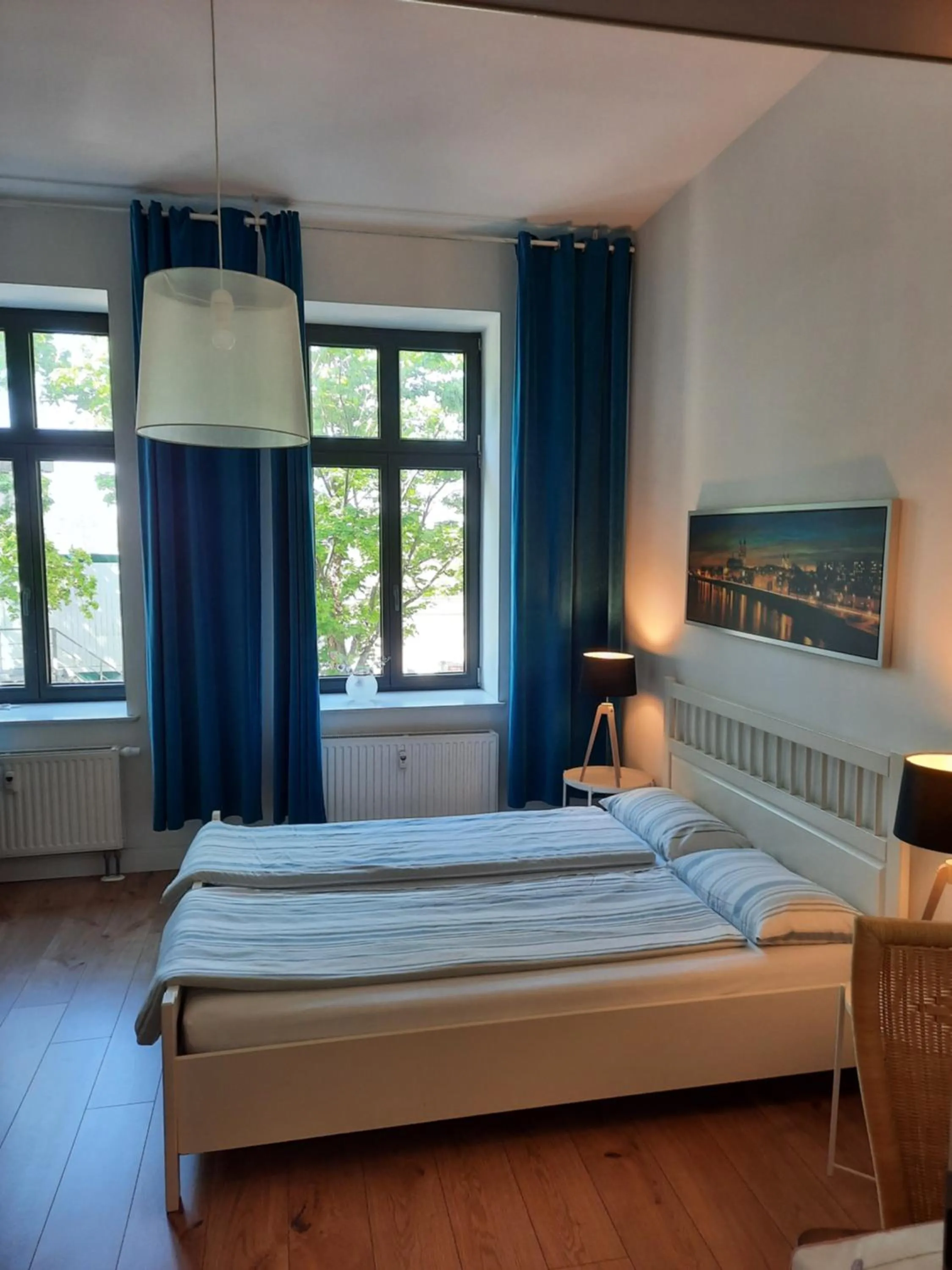 Photo of the whole room, Bed in City Apartments Magdeburg