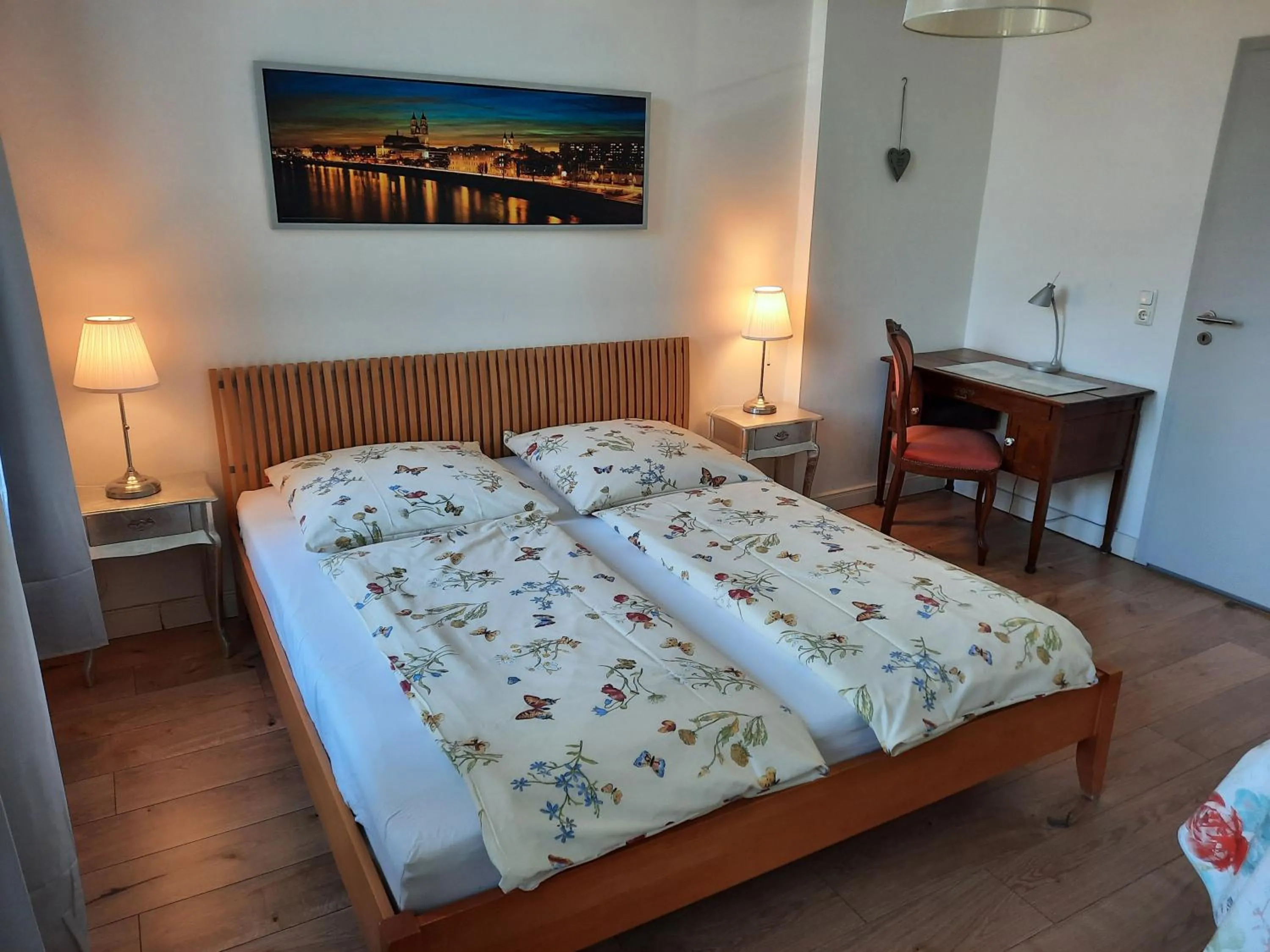 Photo of the whole room, Bed in City Apartments Magdeburg