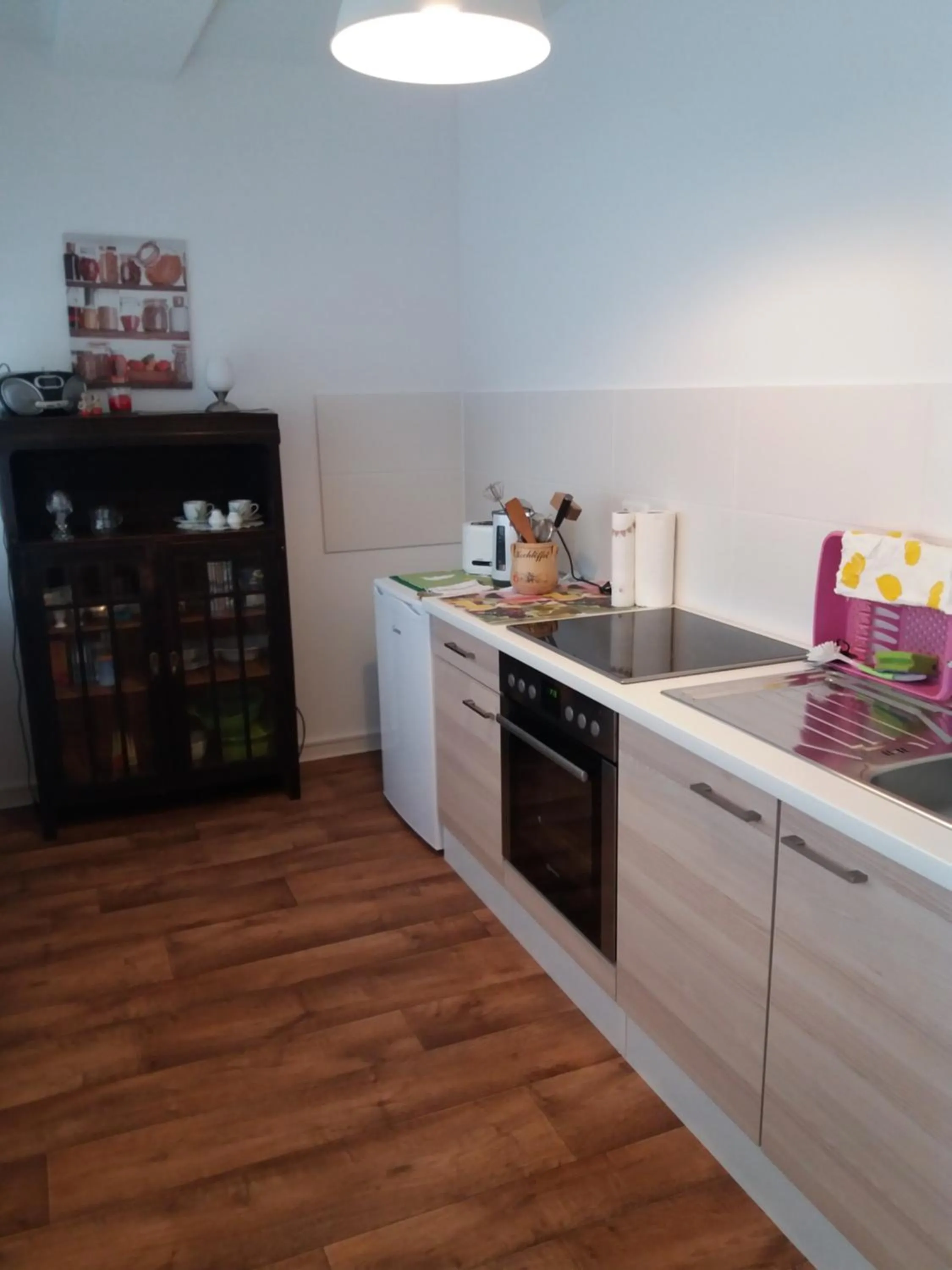 Kitchen or kitchenette in City Apartments Magdeburg