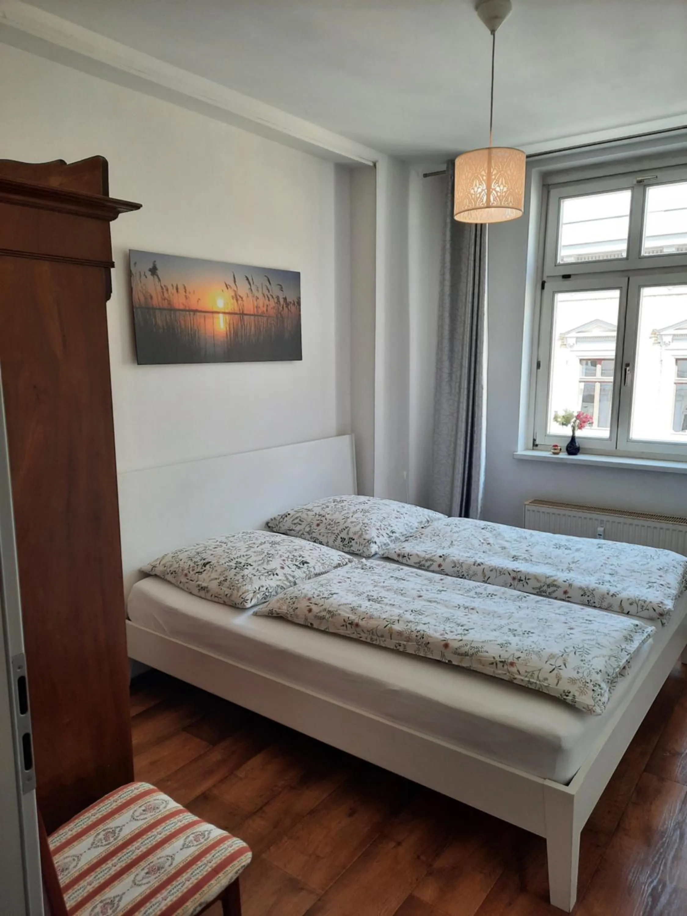 Bedroom, Bed in City Apartments Magdeburg