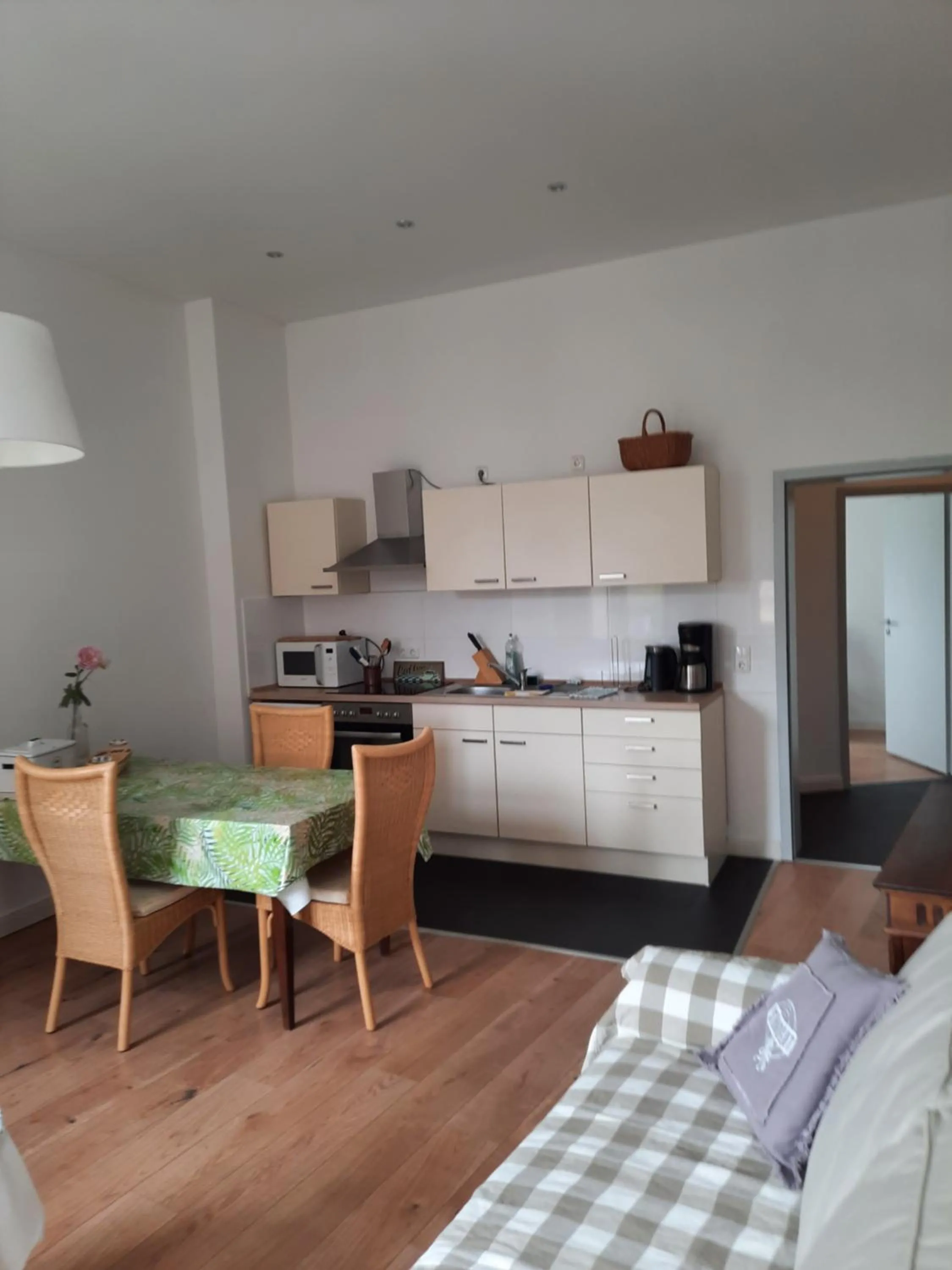 Kitchen or kitchenette in City Apartments Magdeburg