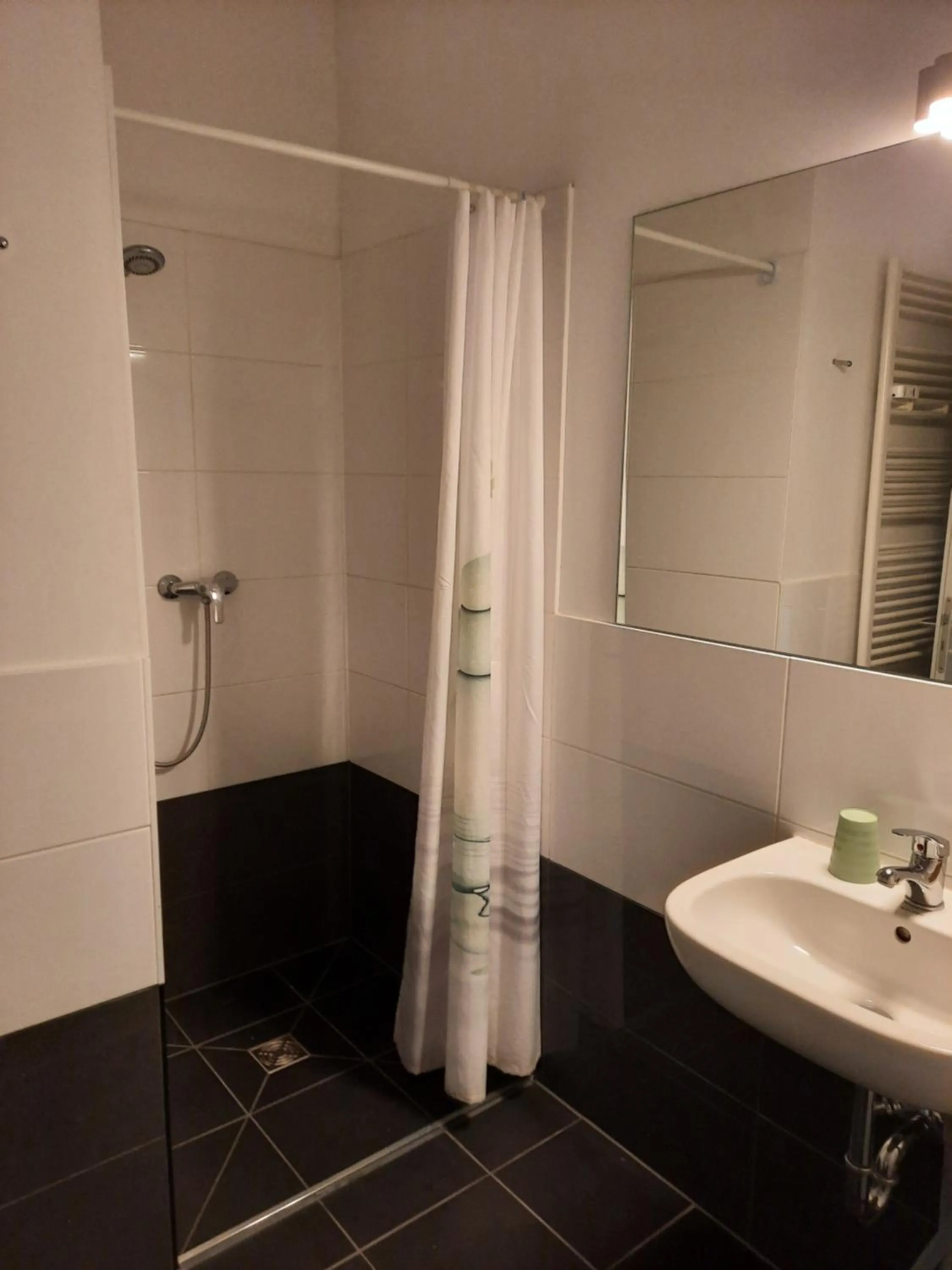 Shower in City Apartments Magdeburg