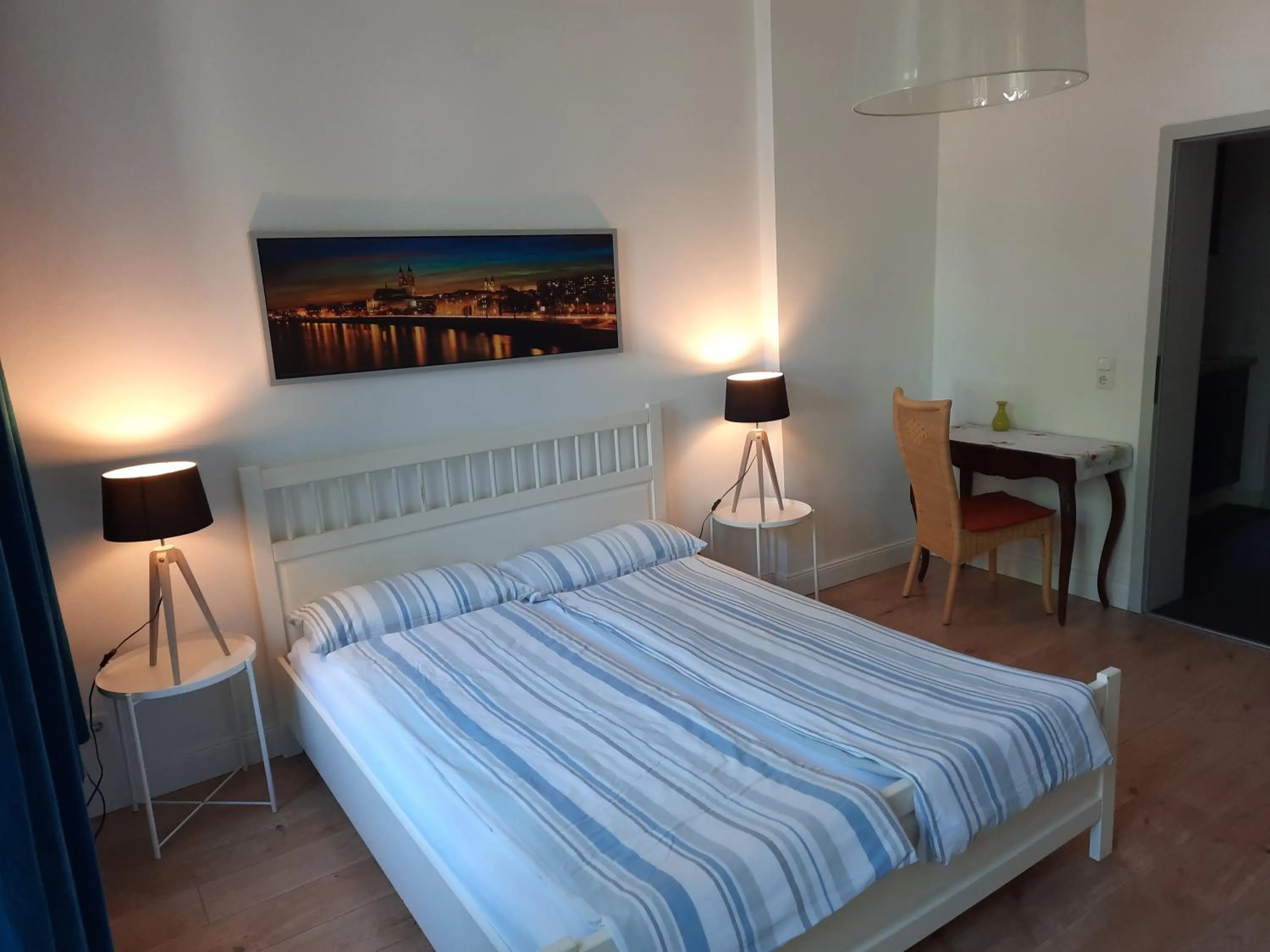 Photo of the whole room, Bed in City Apartments Magdeburg