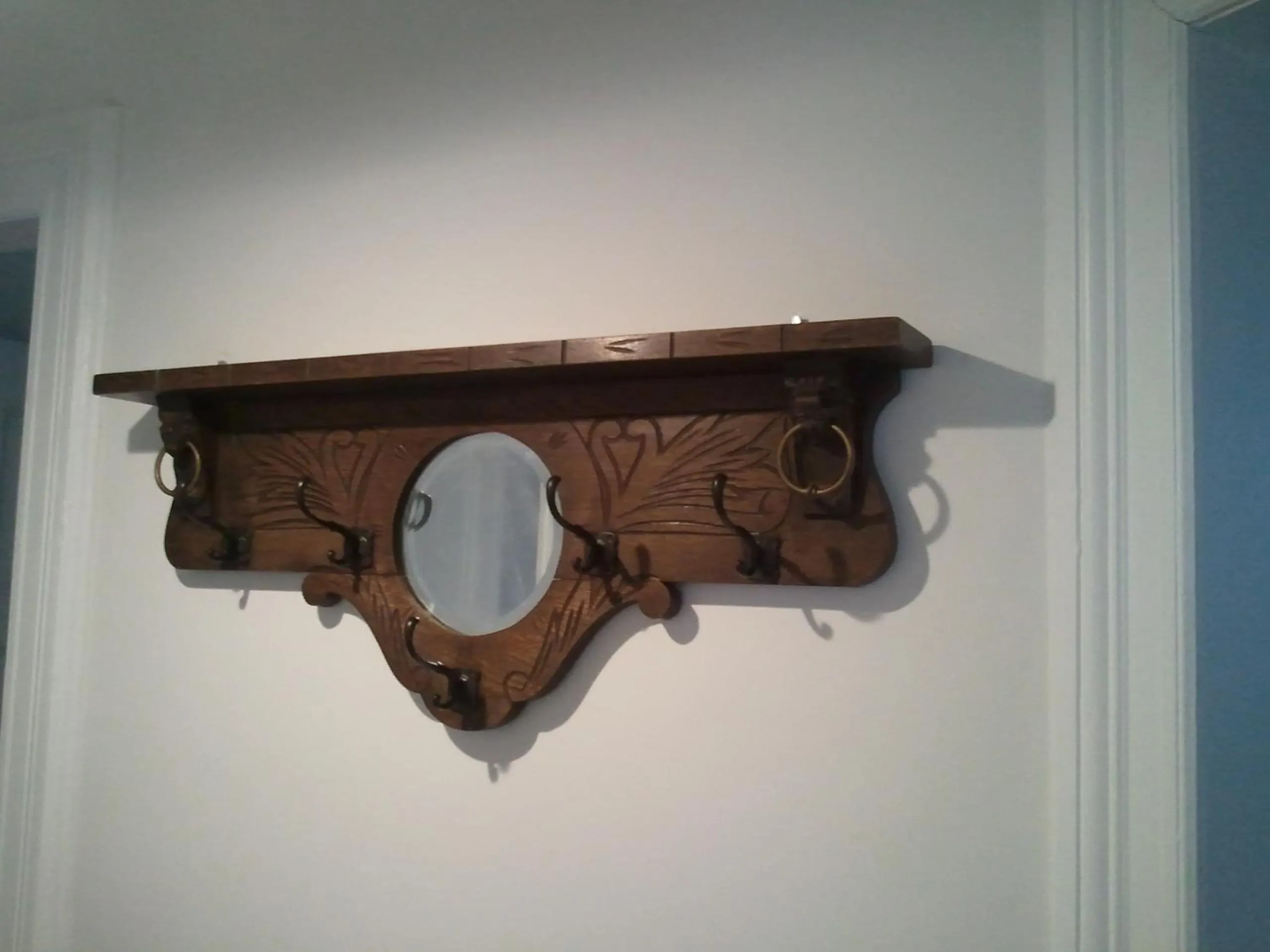 Decorative detail in Hugos Haus & Berthas Haus