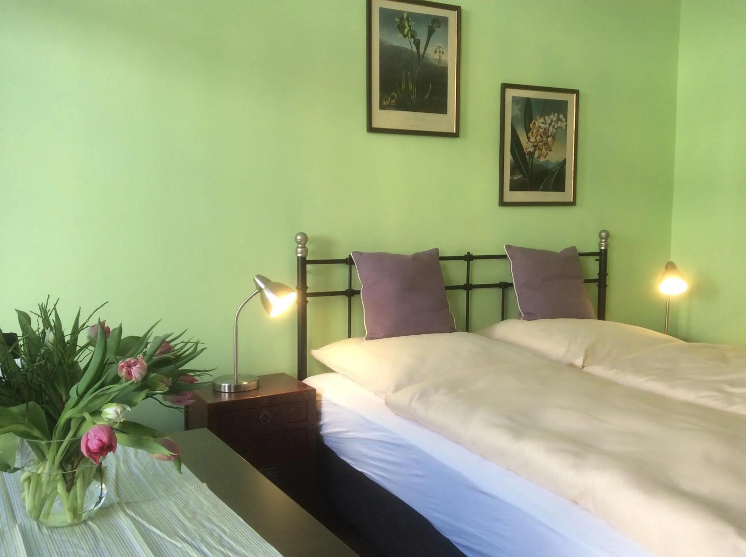 Bed in Hugos Haus & Berthas Haus