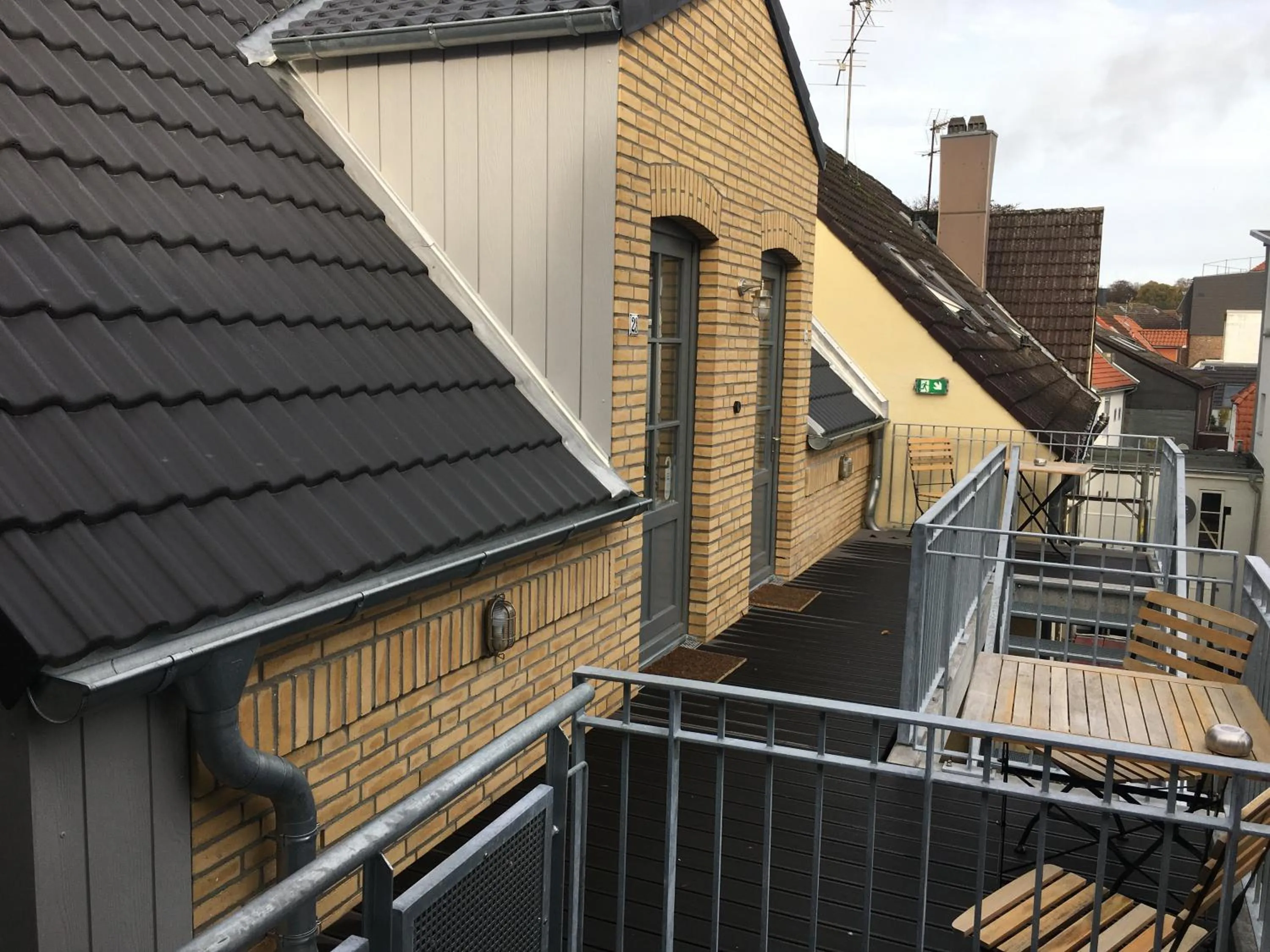 Balcony/Terrace in Hugos Haus & Berthas Haus