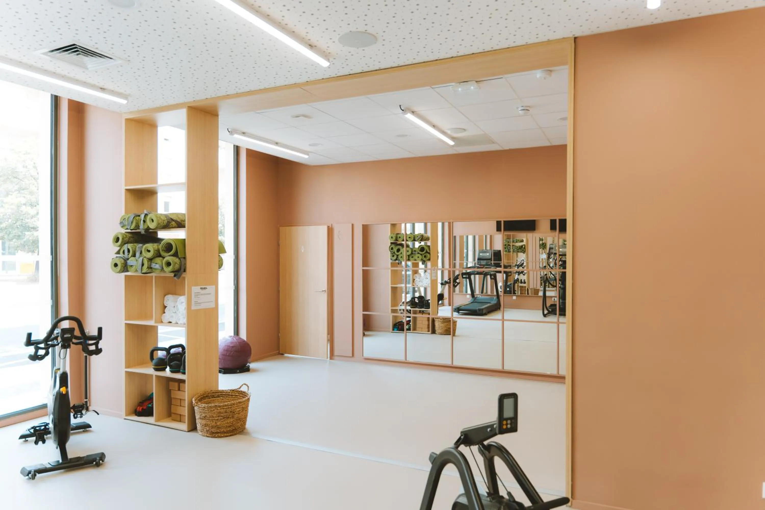Fitness centre/facilities in Bikube Montpellier