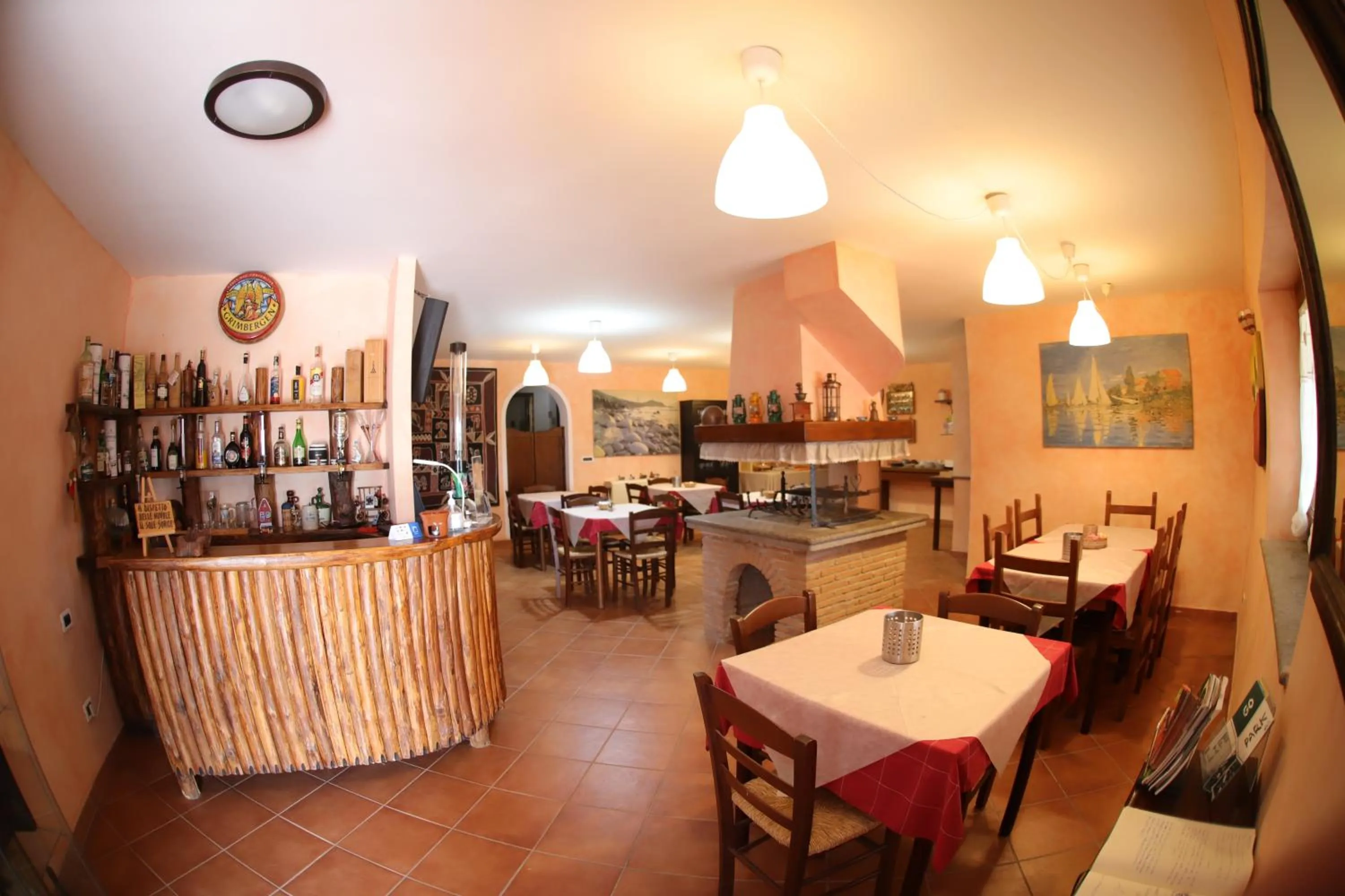 Food and drinks in B&B Le Colline Country House