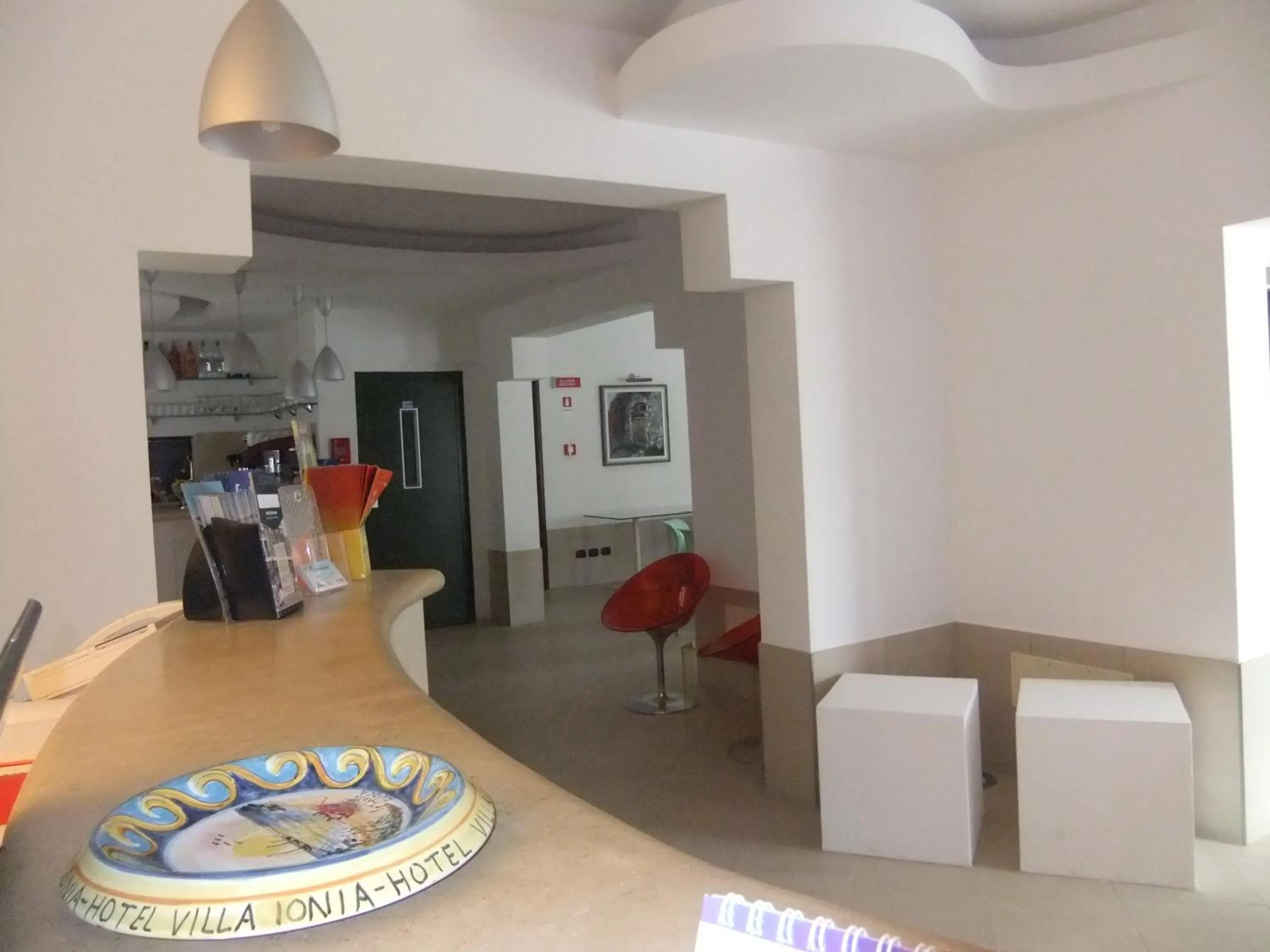 Lobby or reception in Hotel Villa Ionia