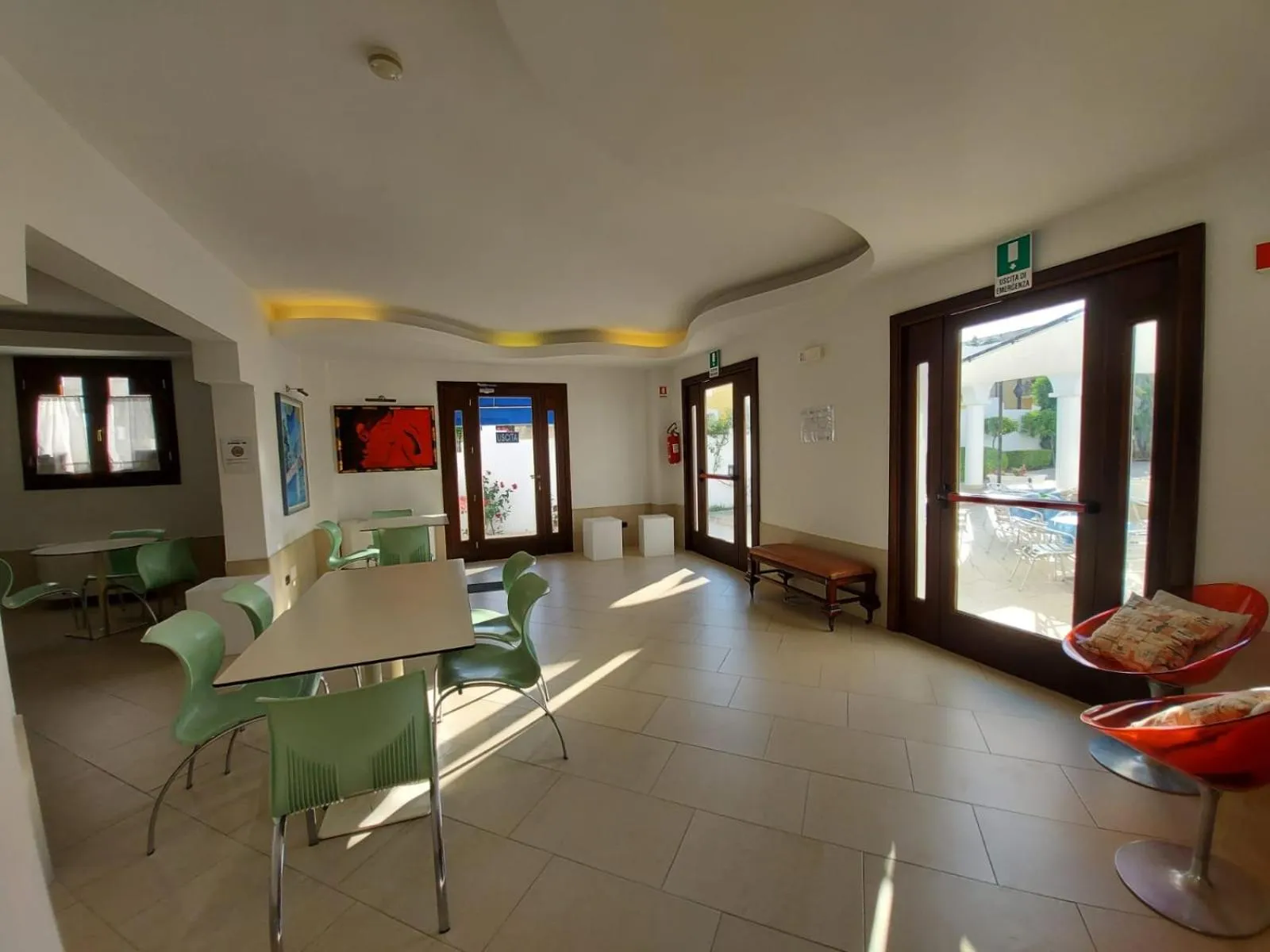 Lobby or reception in Hotel Villa Ionia