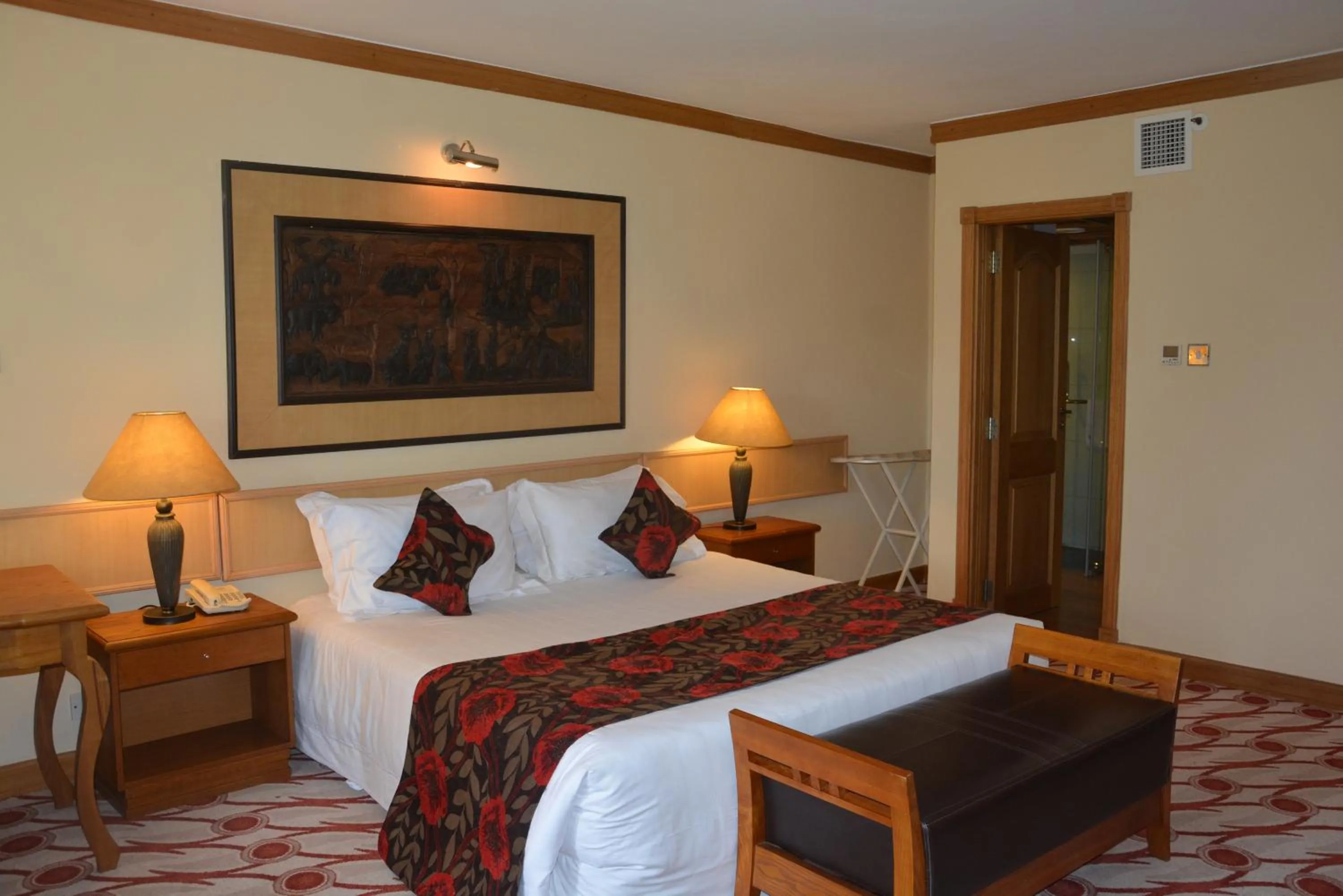 Bed in Golf Course Hotel