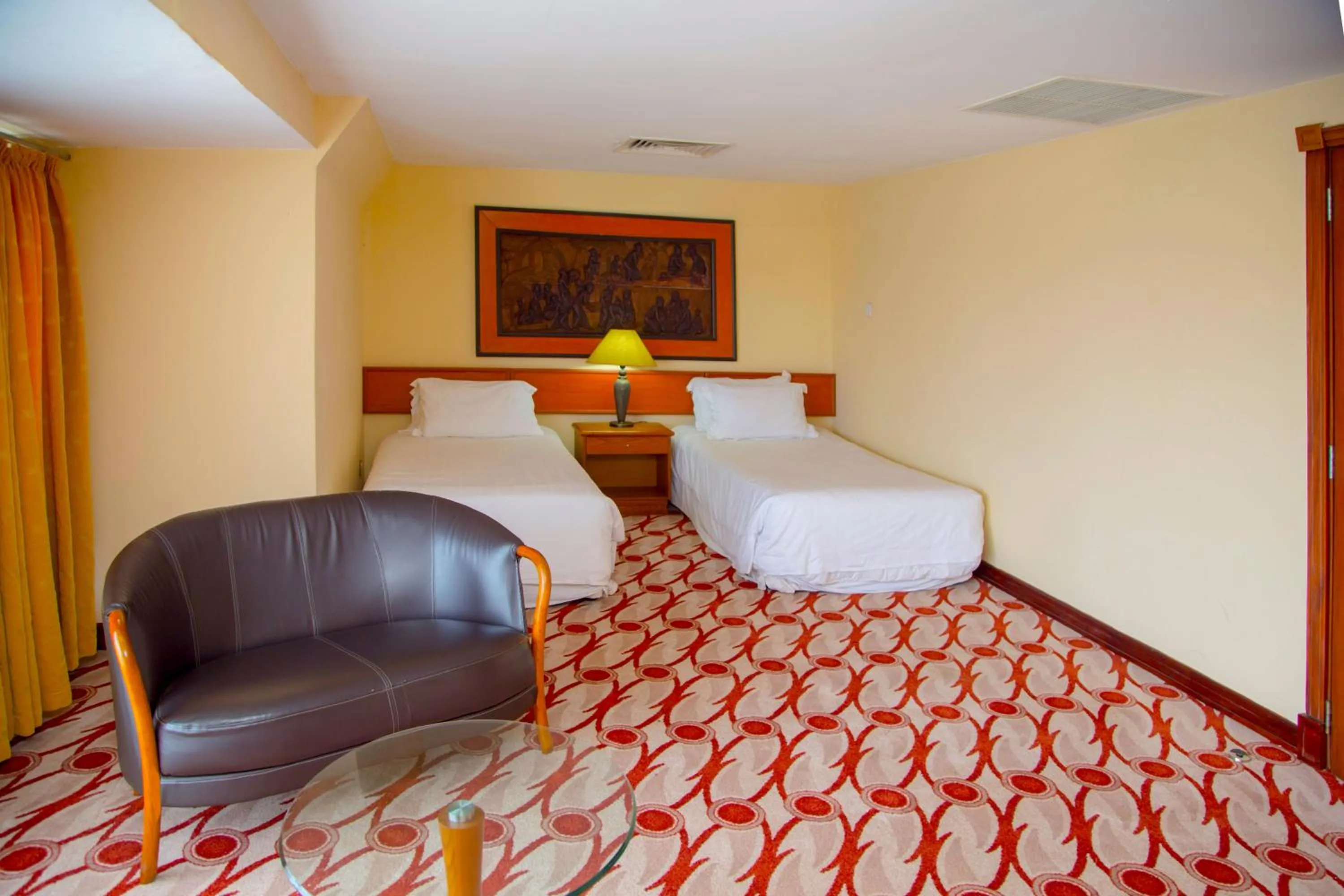 Bed in Golf Course Hotel