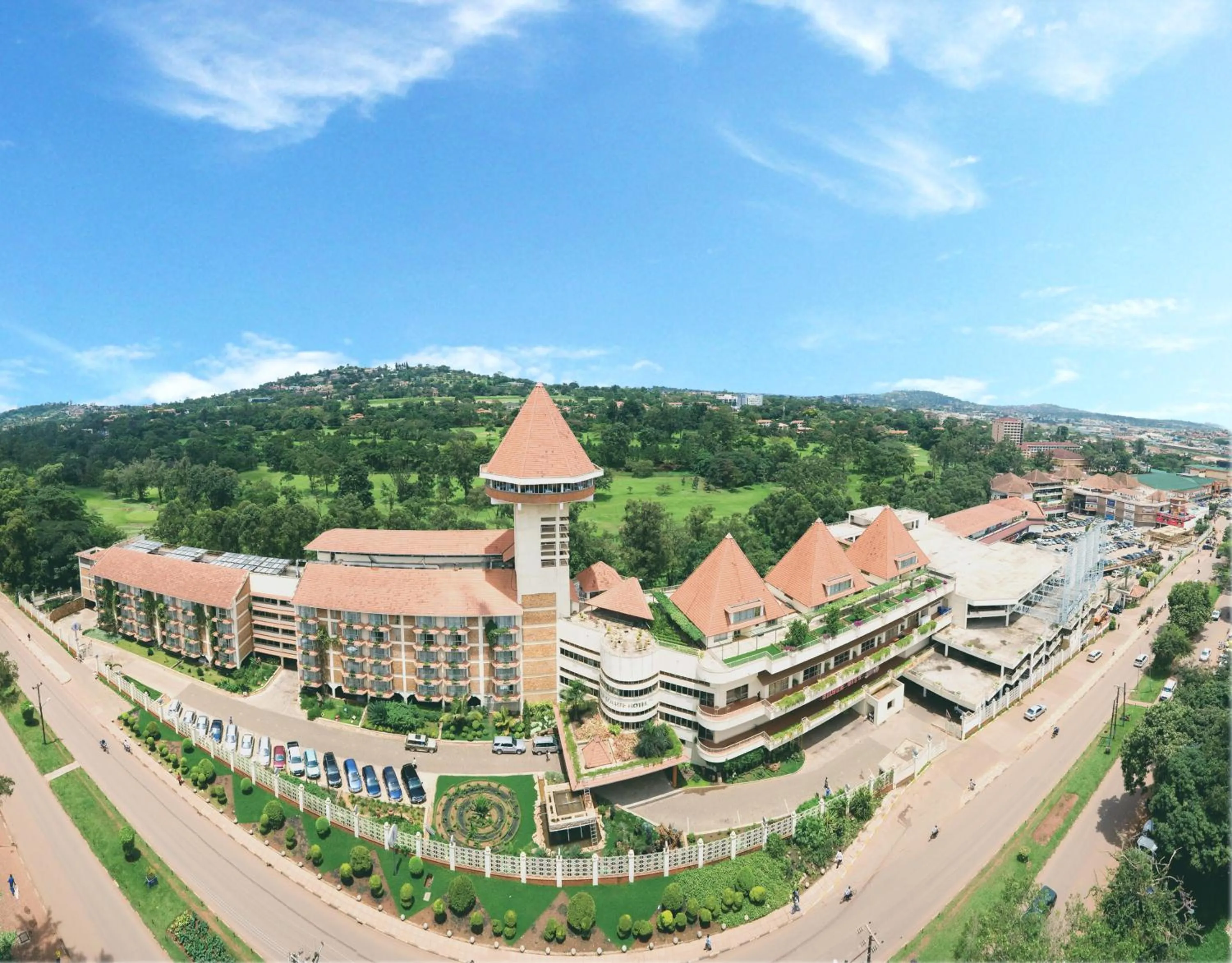 Bird's eye view in Golf Course Hotel