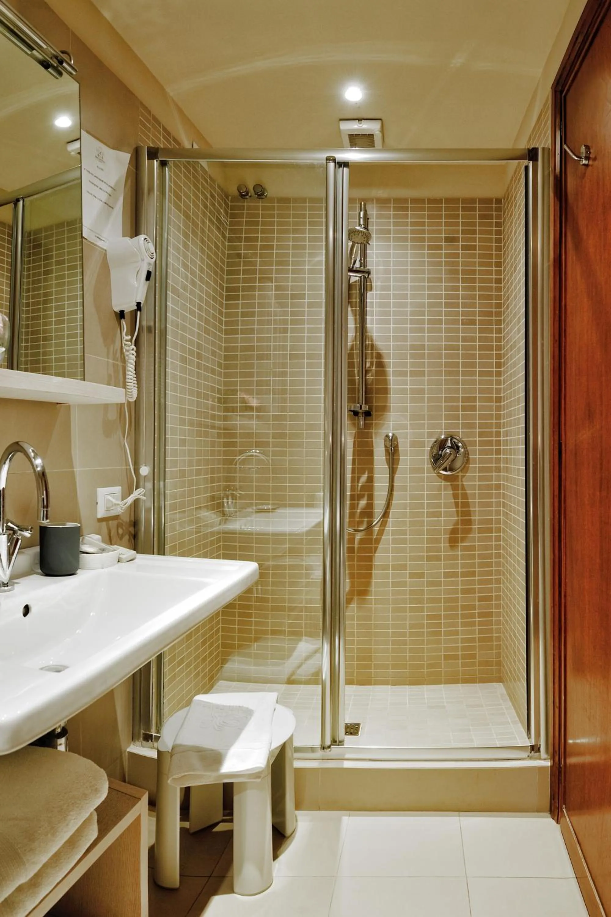 Shower in Lolli Palace Hotel