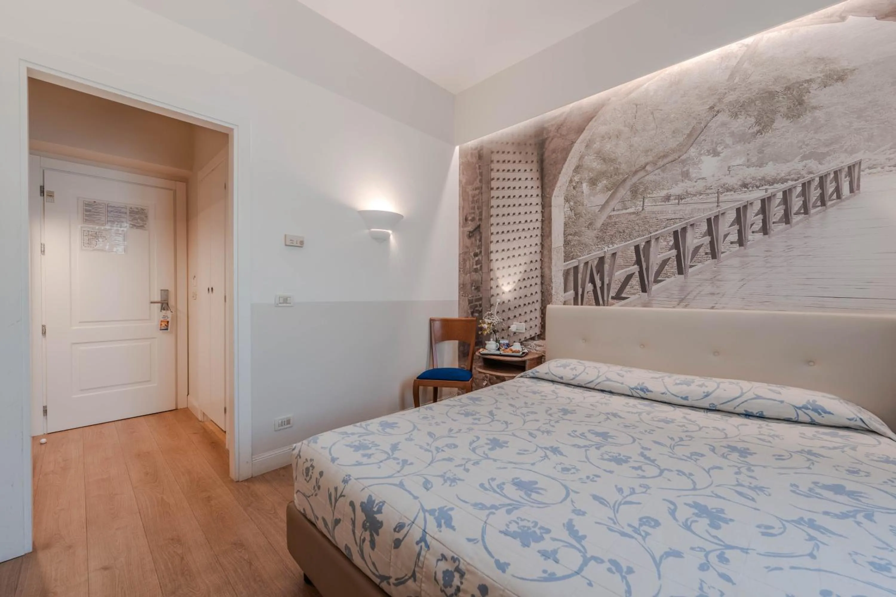 Bed in Lolli Palace Hotel