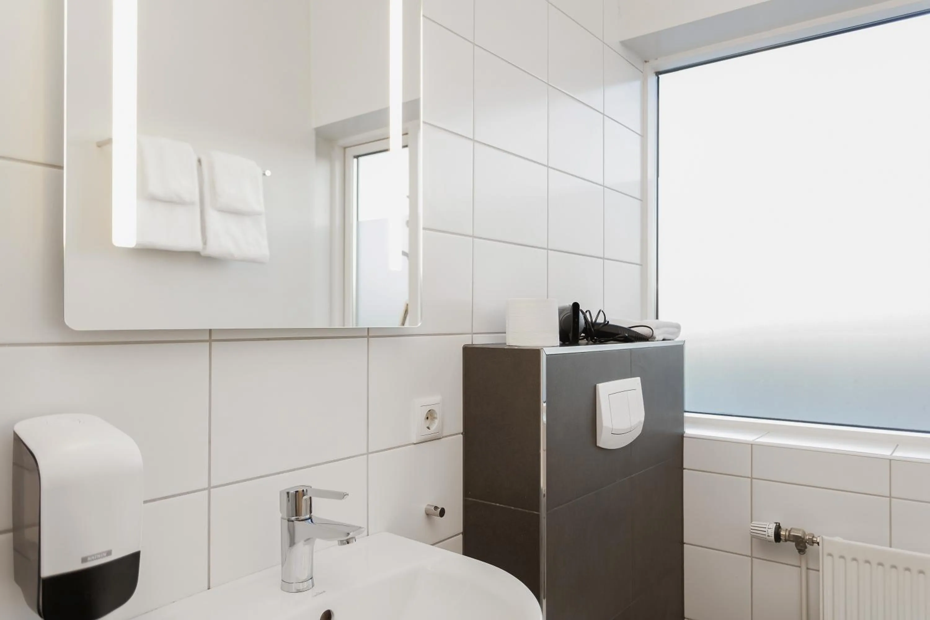 Bathroom in Hotel Vellir