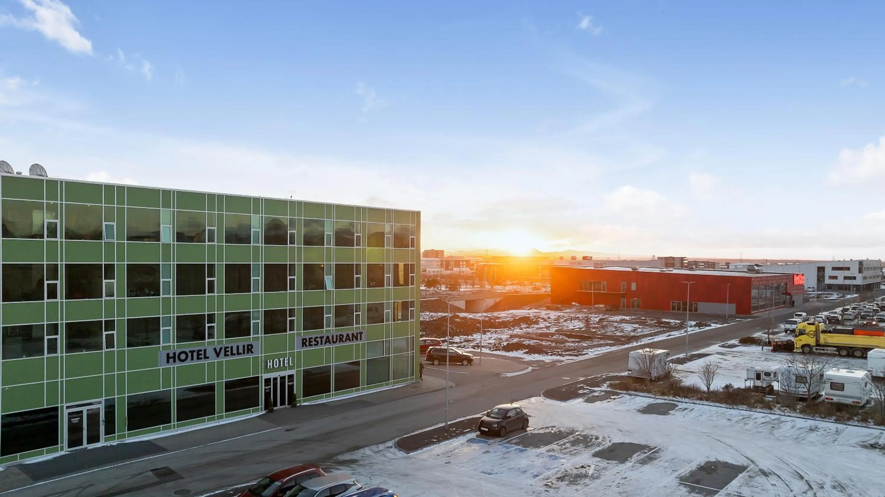 Property building in Hotel Vellir