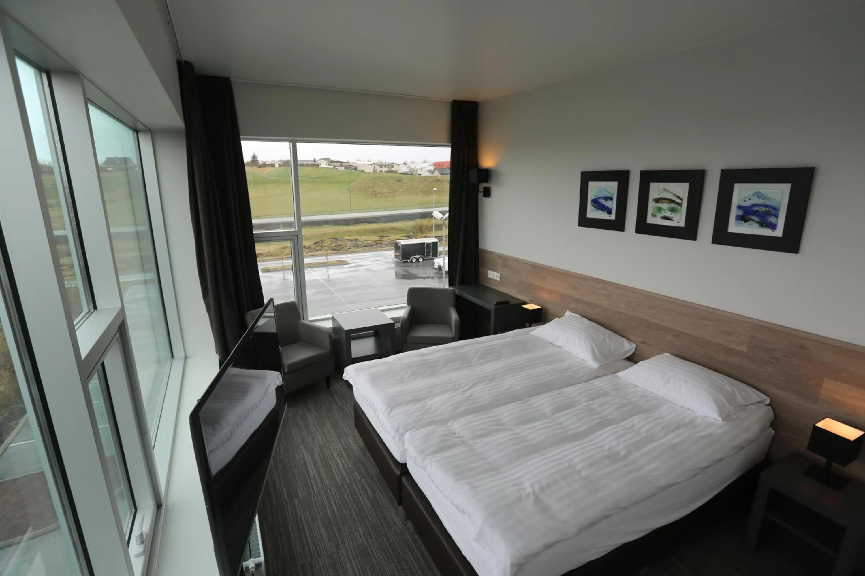 Photo of the whole room, Bed in Hotel Vellir
