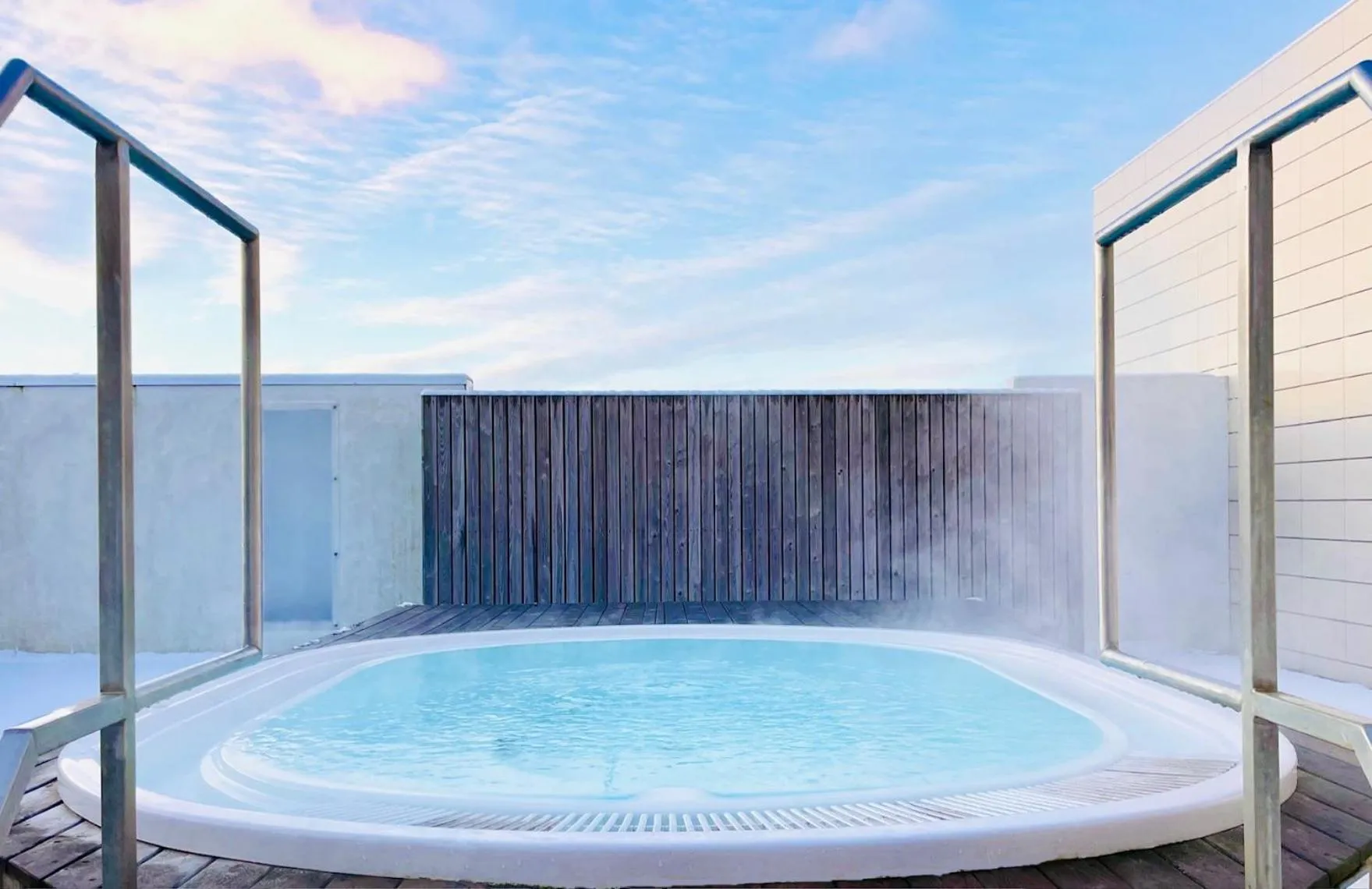 Hot Tub in Hotel Vellir