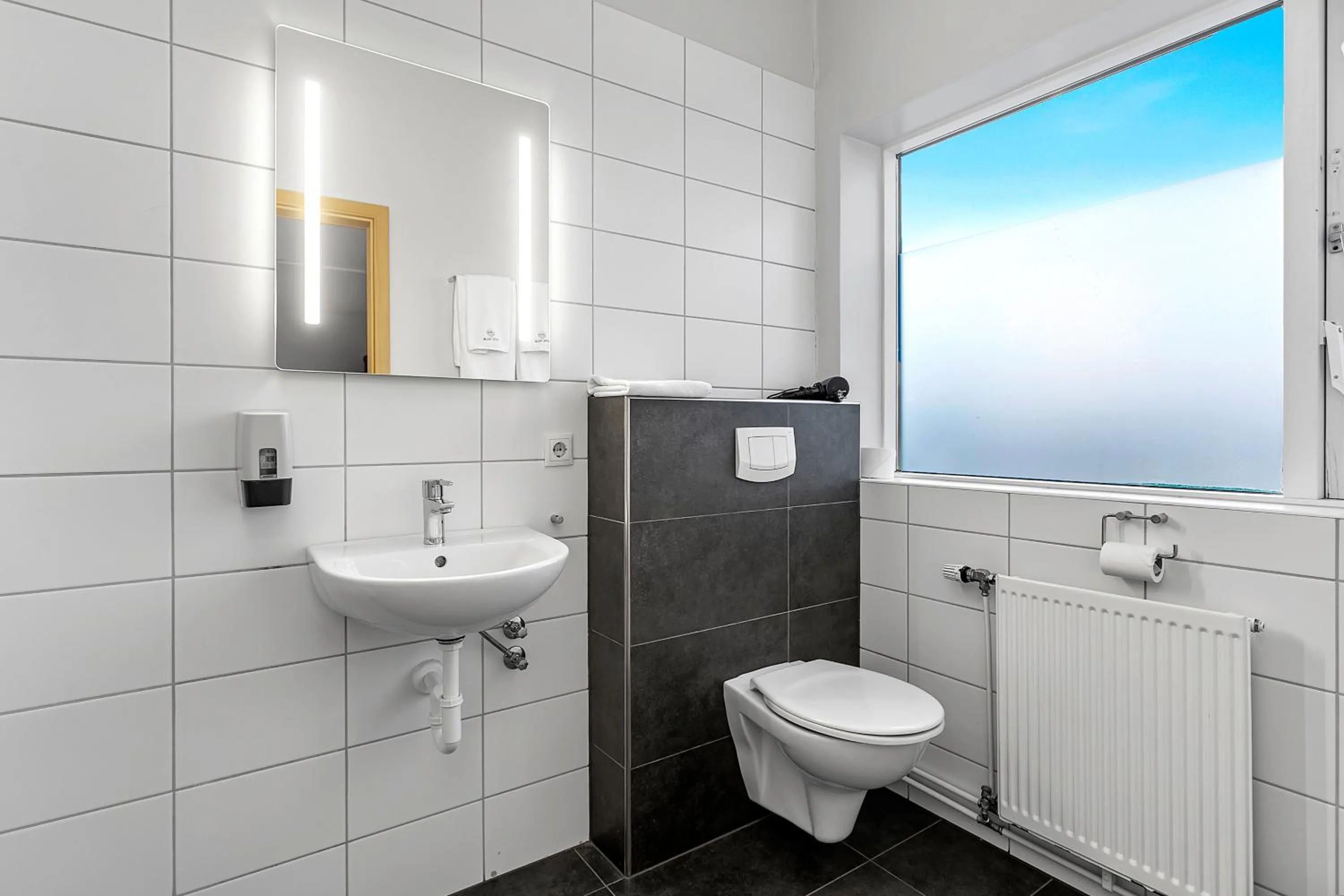 Bathroom in Hotel Vellir