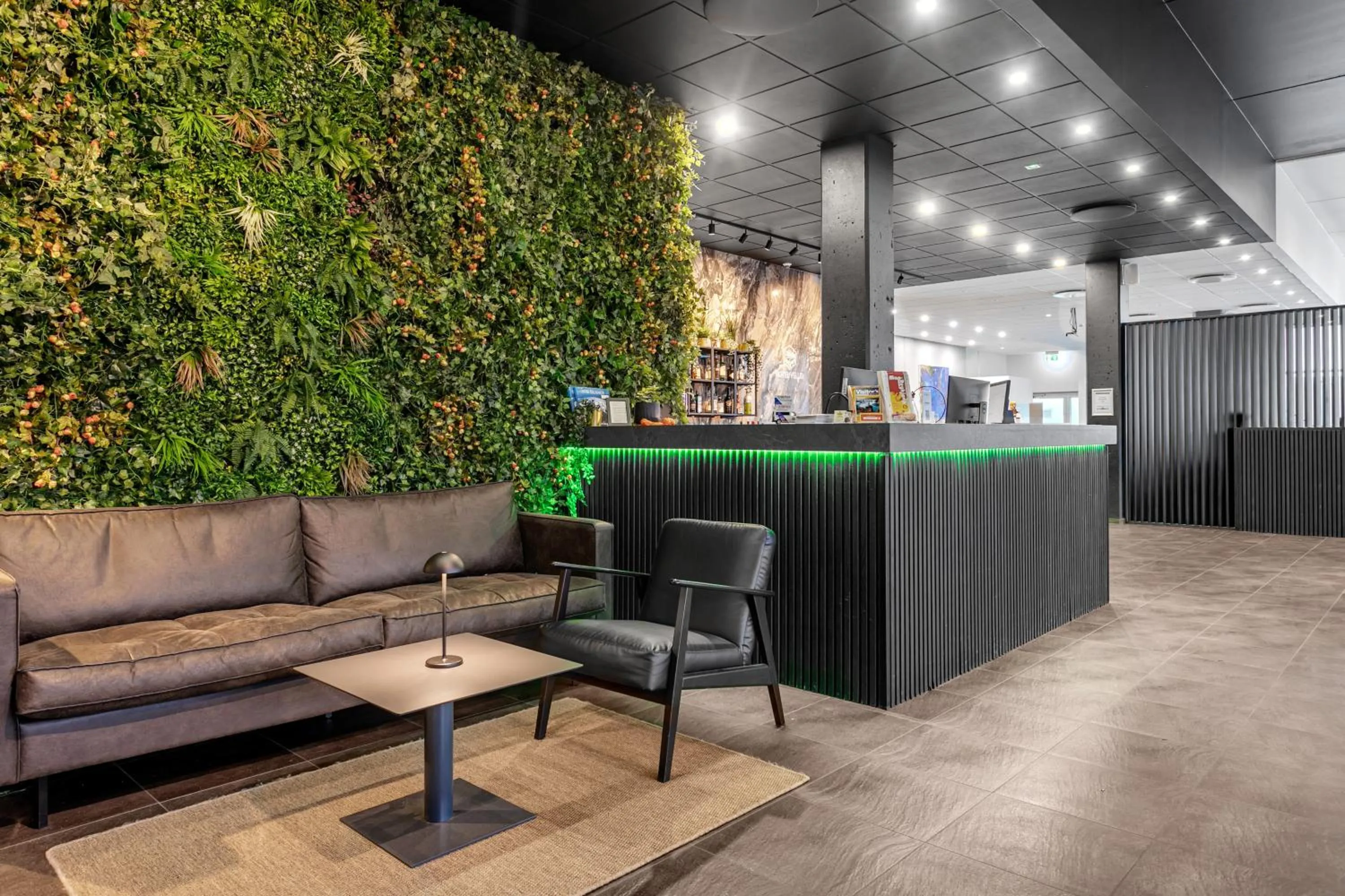 Lobby or reception in Hotel Vellir