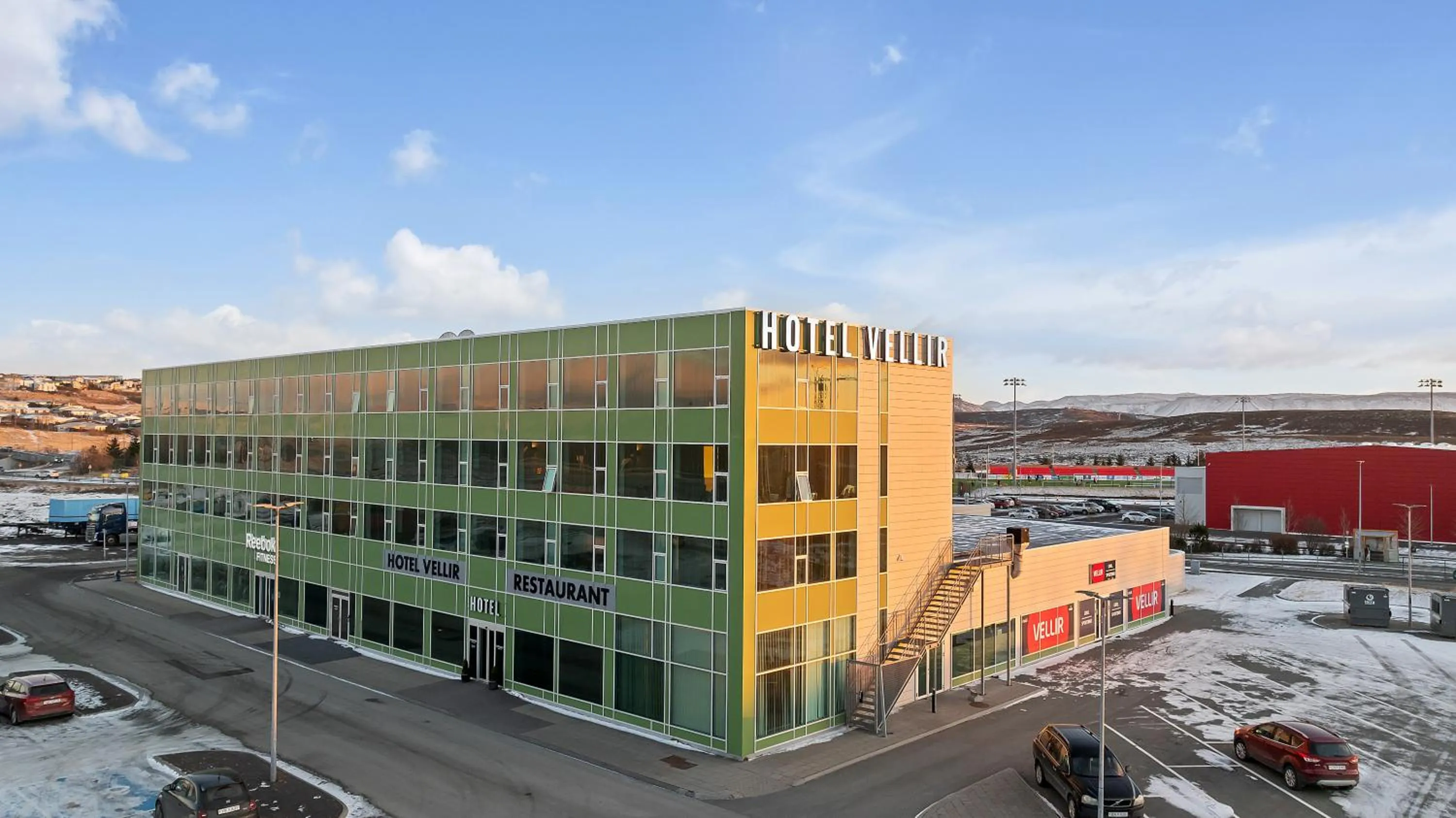 Property building in Hotel Vellir