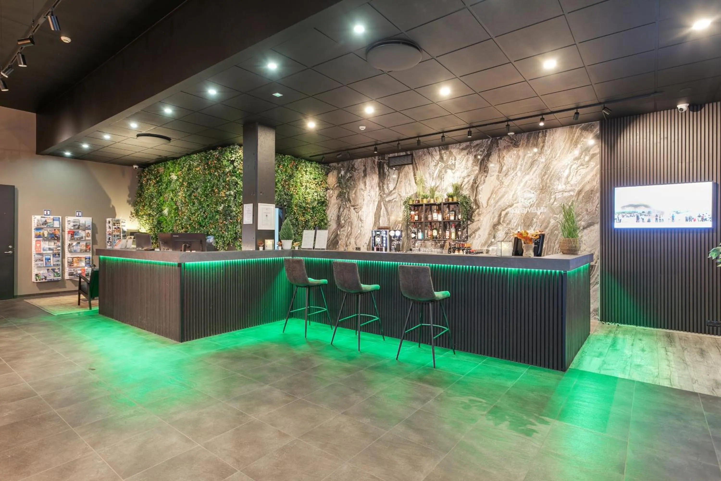 Lobby or reception in Hotel Vellir