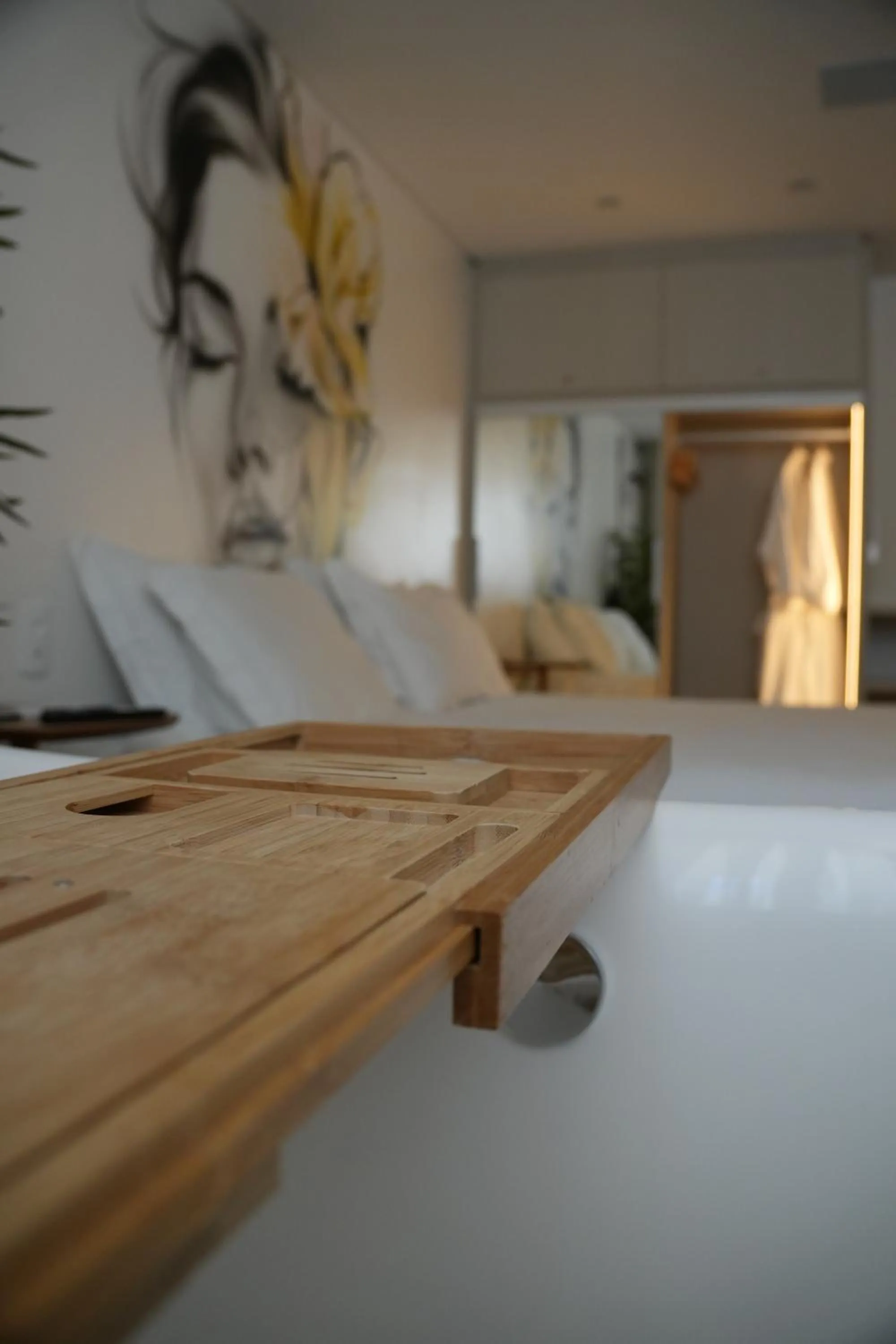 Bed in Up Hotel Boutique