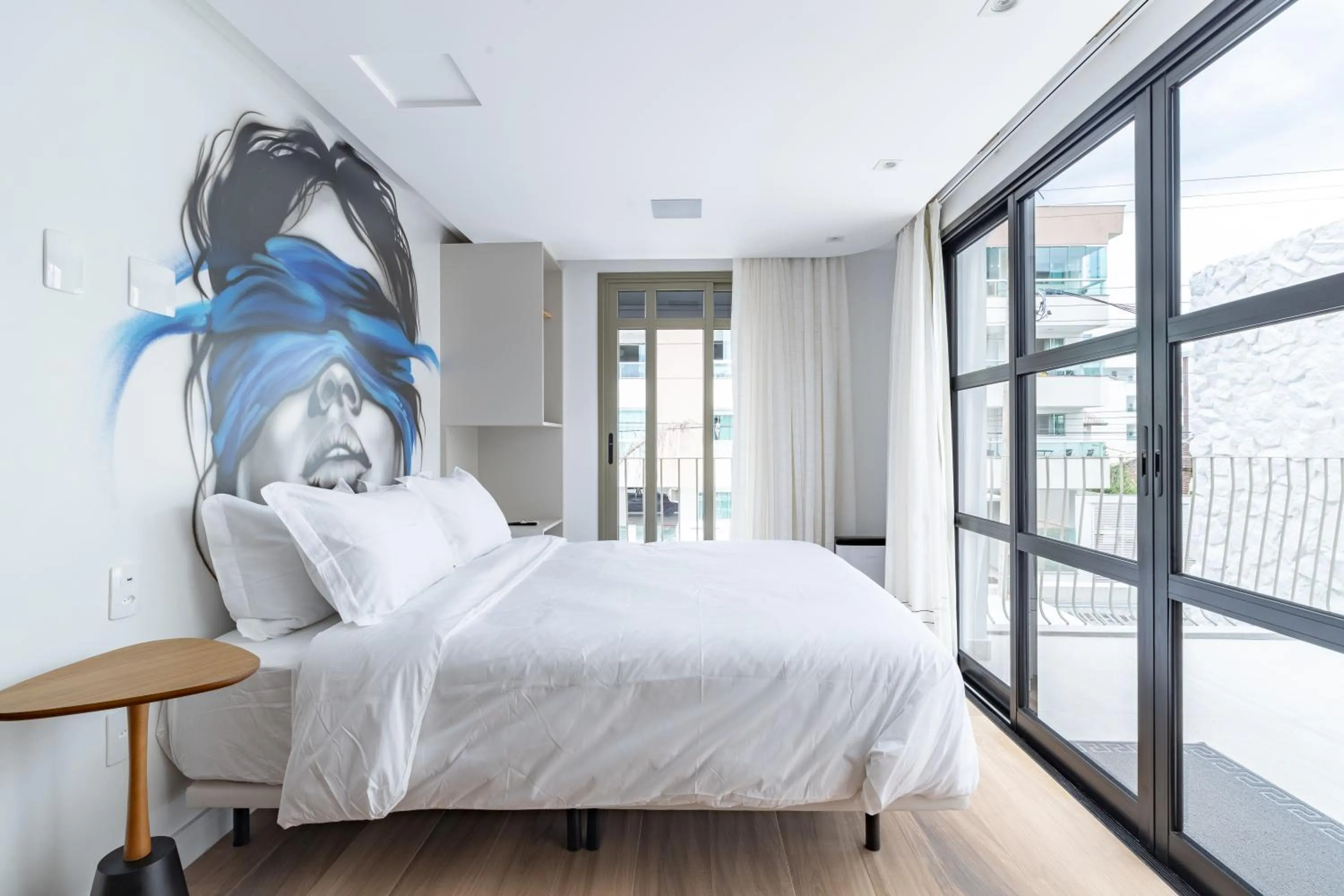 Bed in Up Hotel Boutique