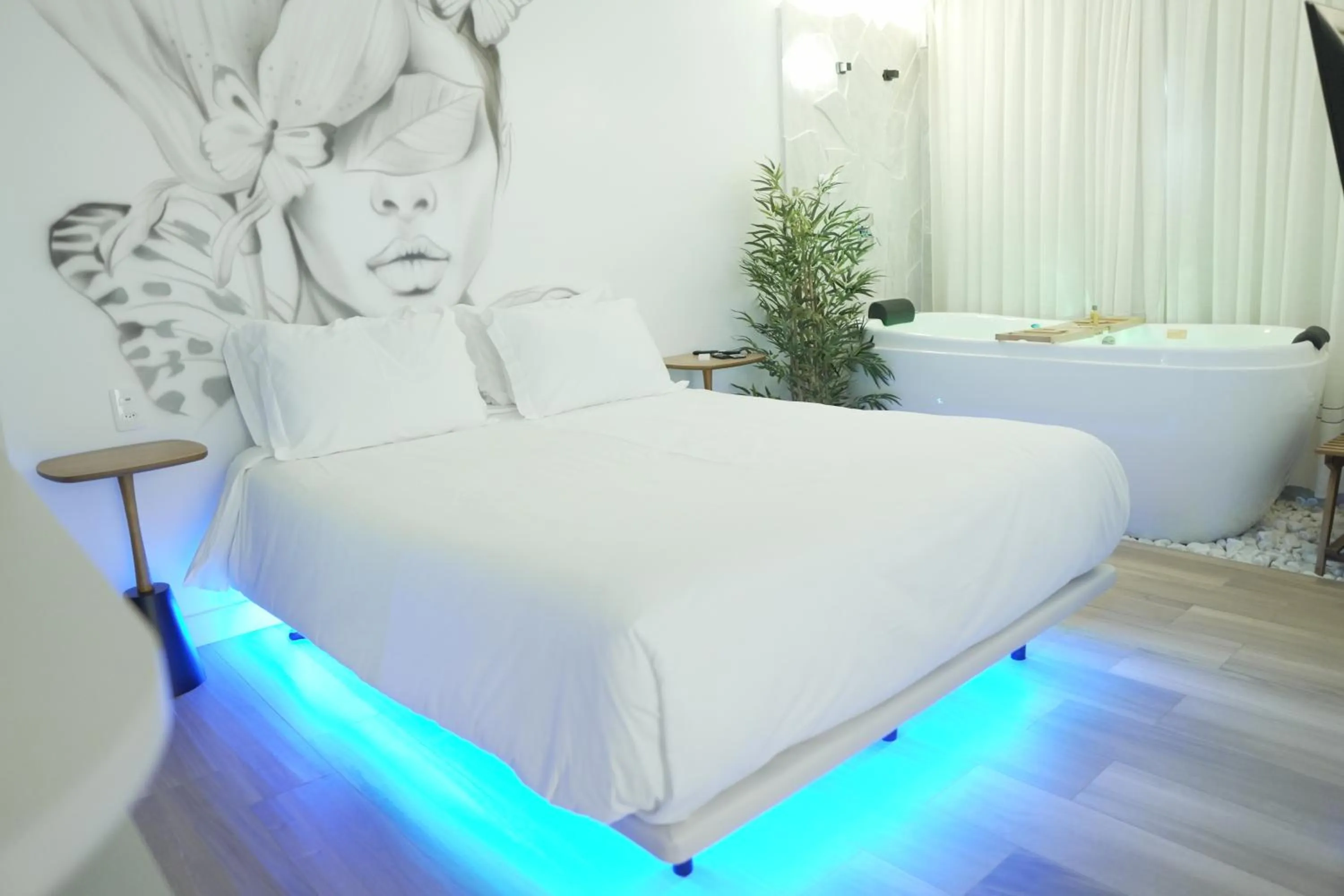 Bed in Up Hotel Boutique