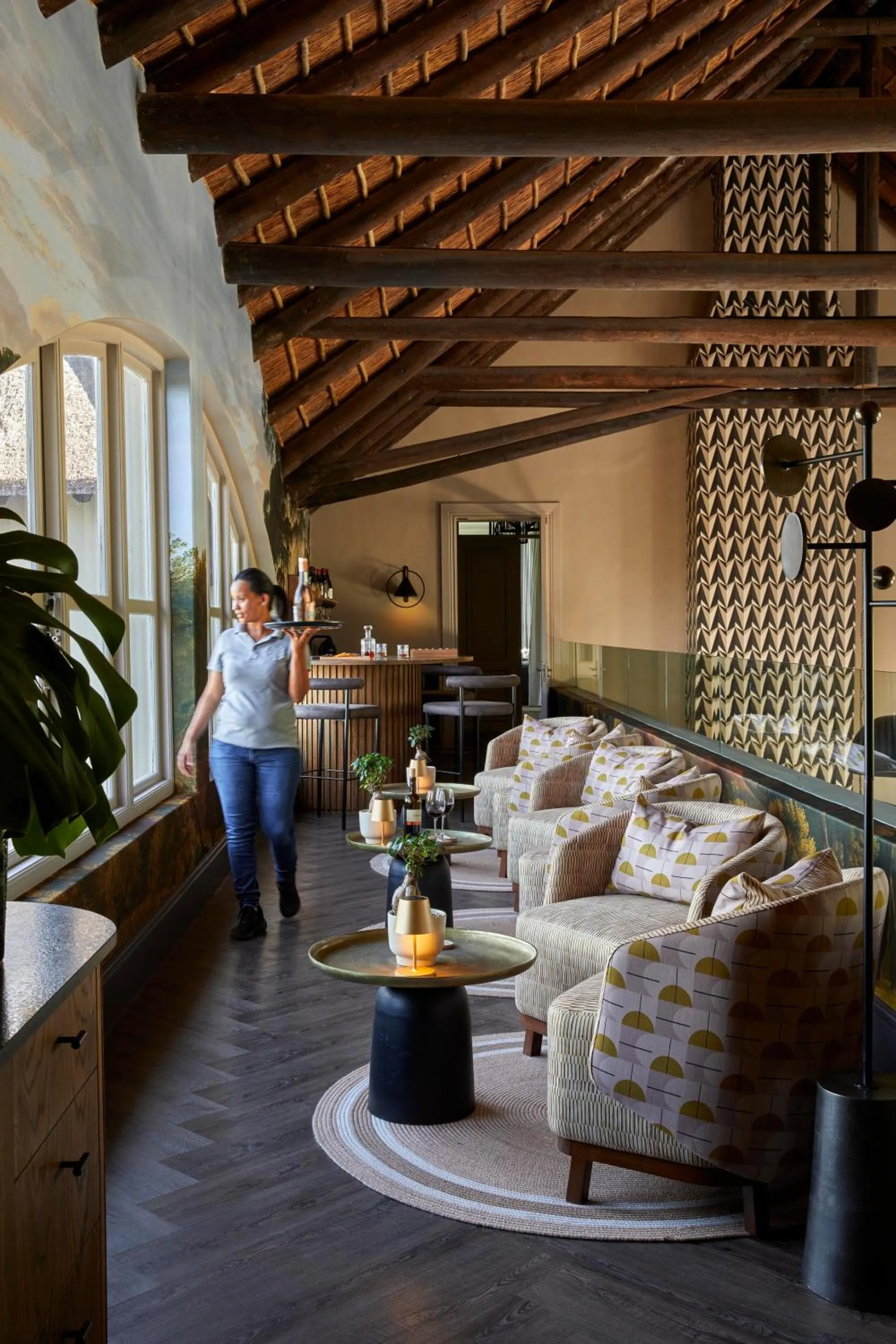 Staff in The Thatch House Boutique Hotel, Hermanus