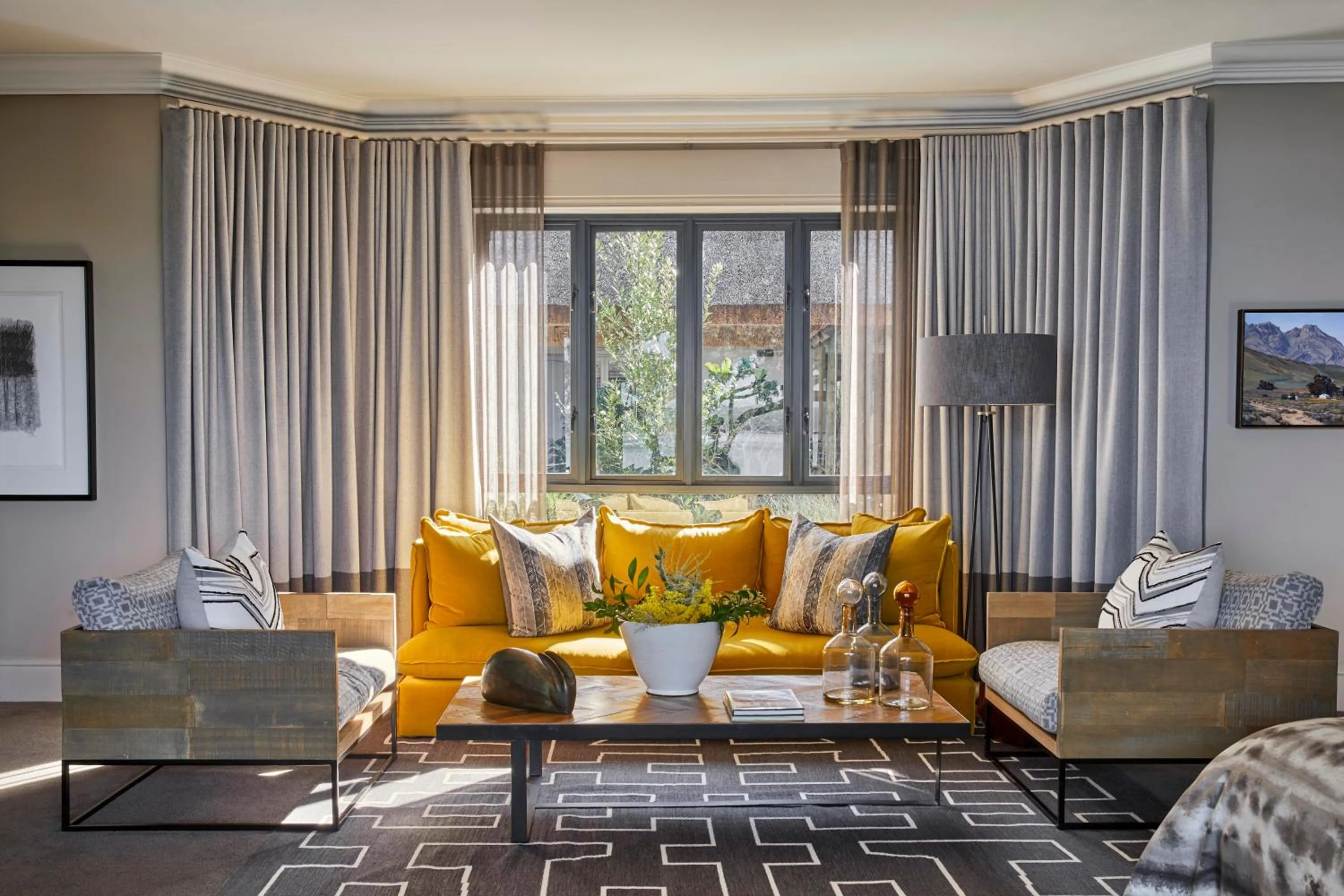 Garden in The Thatch House Boutique Hotel, Hermanus