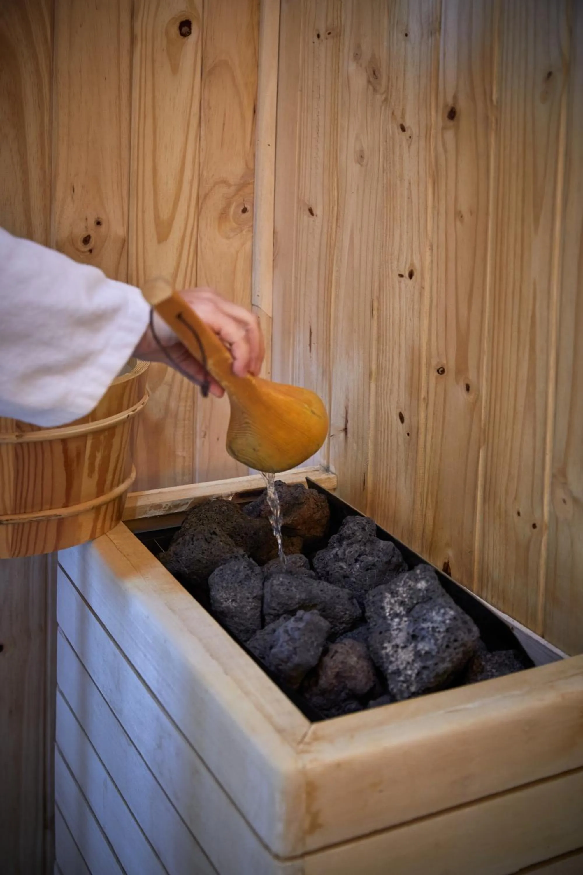Sauna in The Thatch House Boutique Hotel, Hermanus