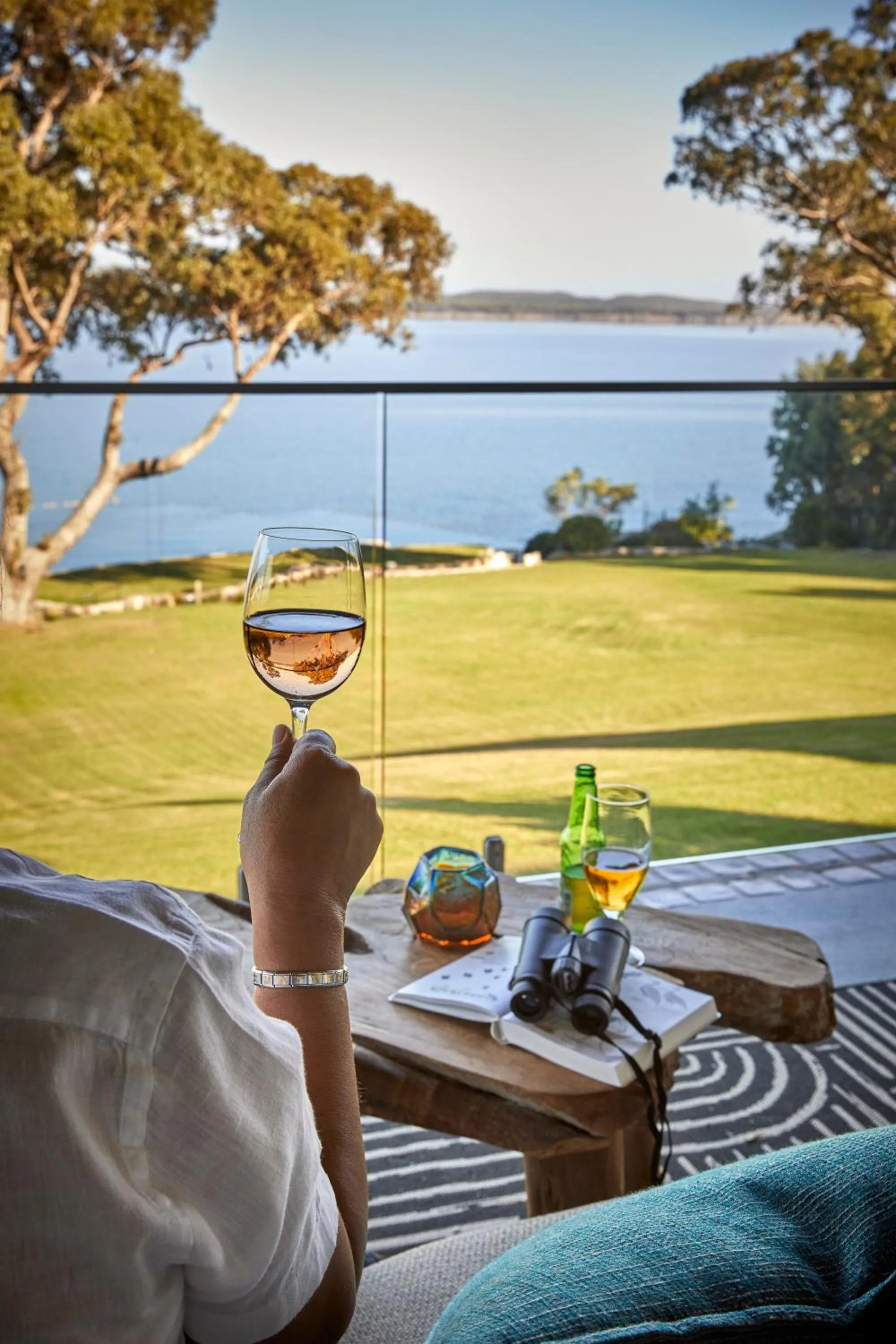 Patio in The Thatch House Boutique Hotel, Hermanus
