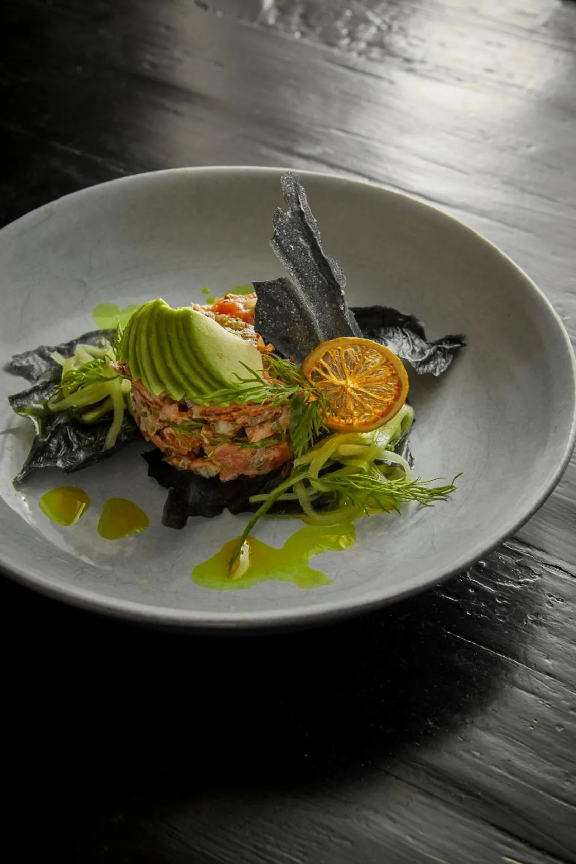 Restaurant/places to eat in The Thatch House Boutique Hotel, Hermanus