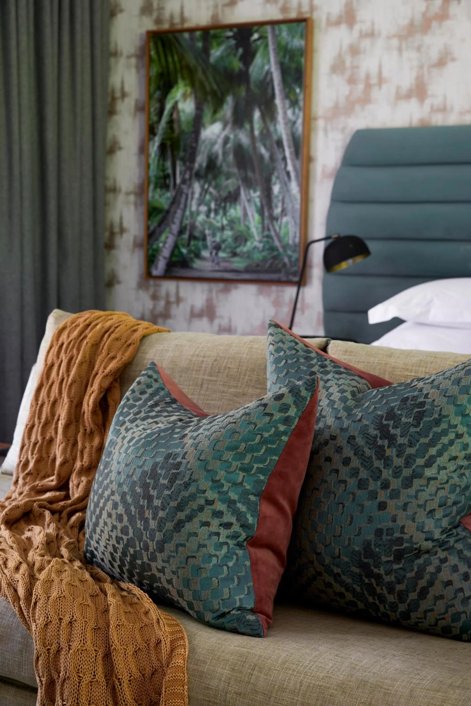 Decorative detail in The Thatch House Boutique Hotel, Hermanus