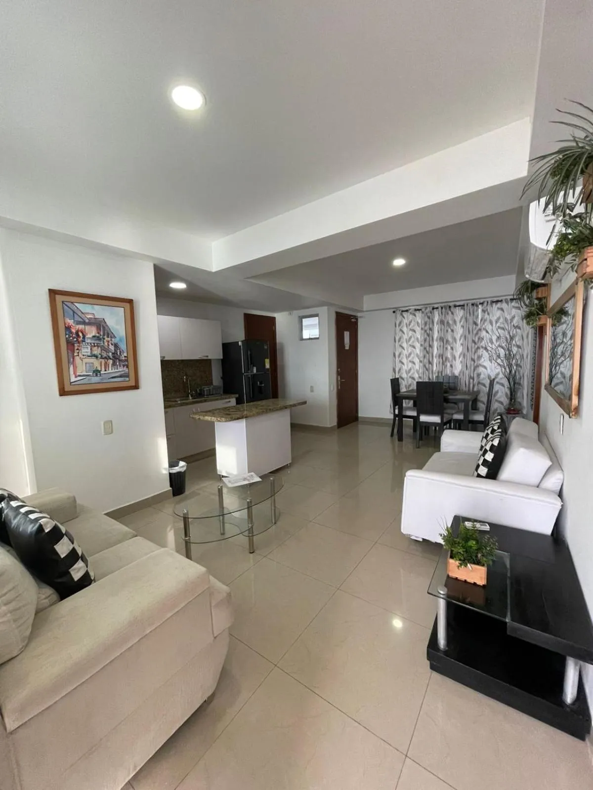 Living room in Apartamentos frente al Mar