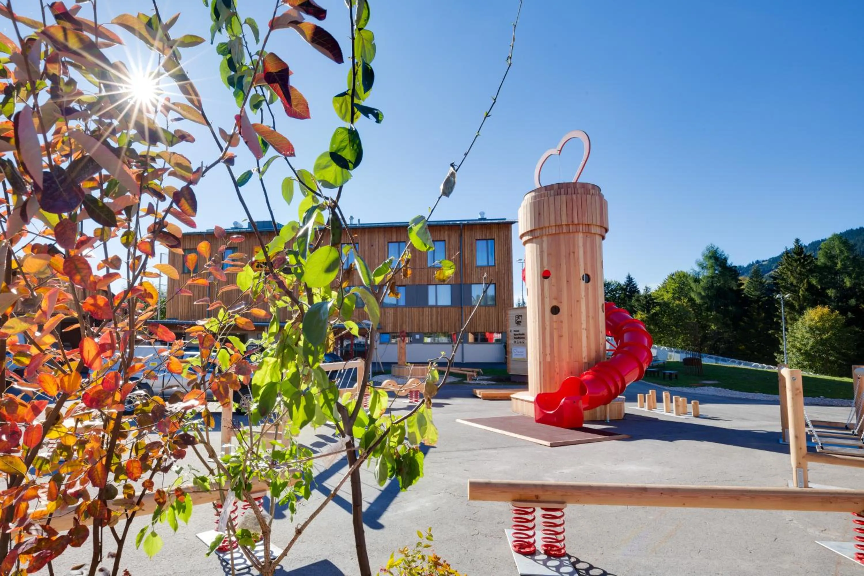 Facade/entrance in JUFA Hotel Annaberg