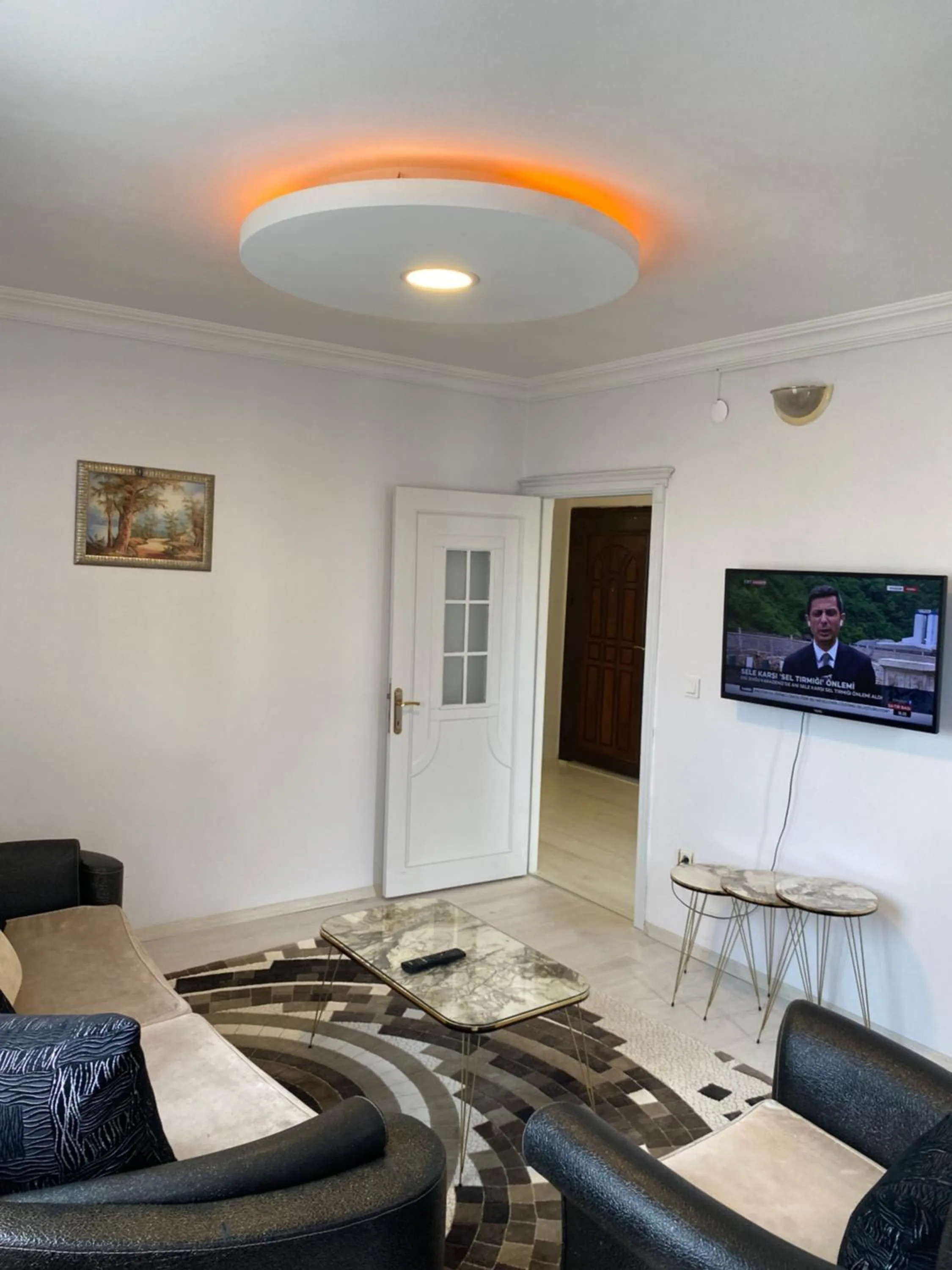 Living room in Kuzey suite home