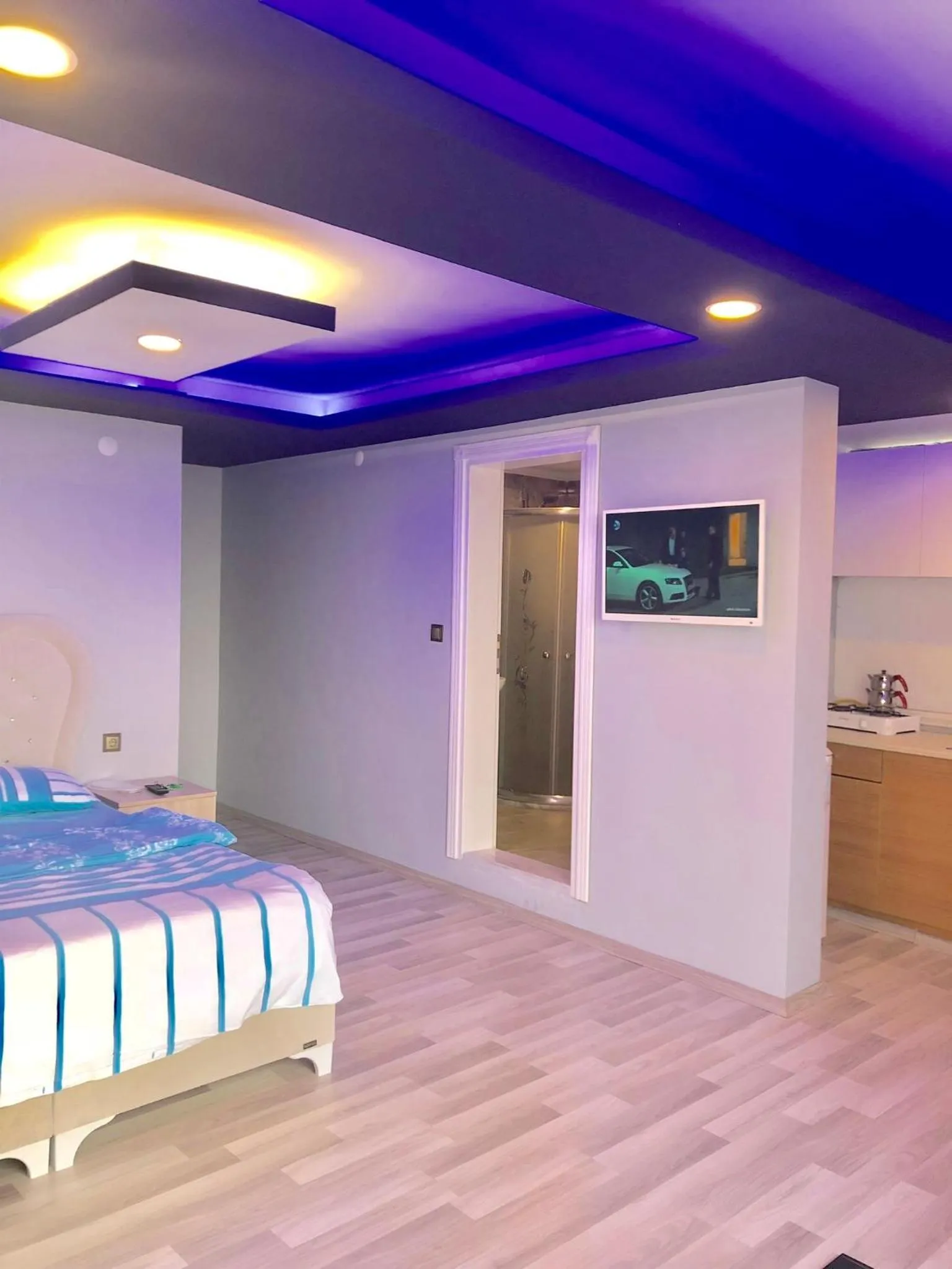 Bed in Kuzey suite home