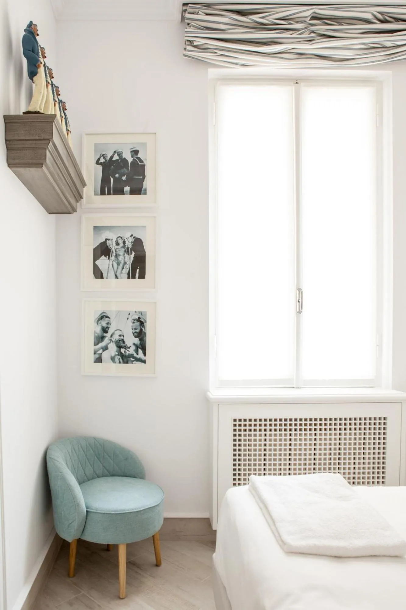 Decorative detail, Bed in Hotel Marina Charming Rooms