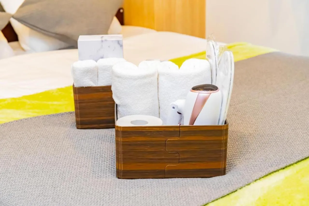 towels, Bed in JA Hotel Namba South